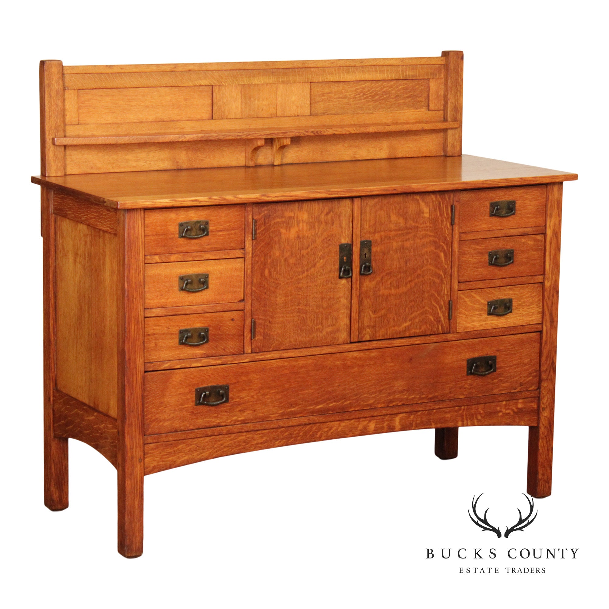 L. & J.G. Stickley Antique Mission Oak Sideboard