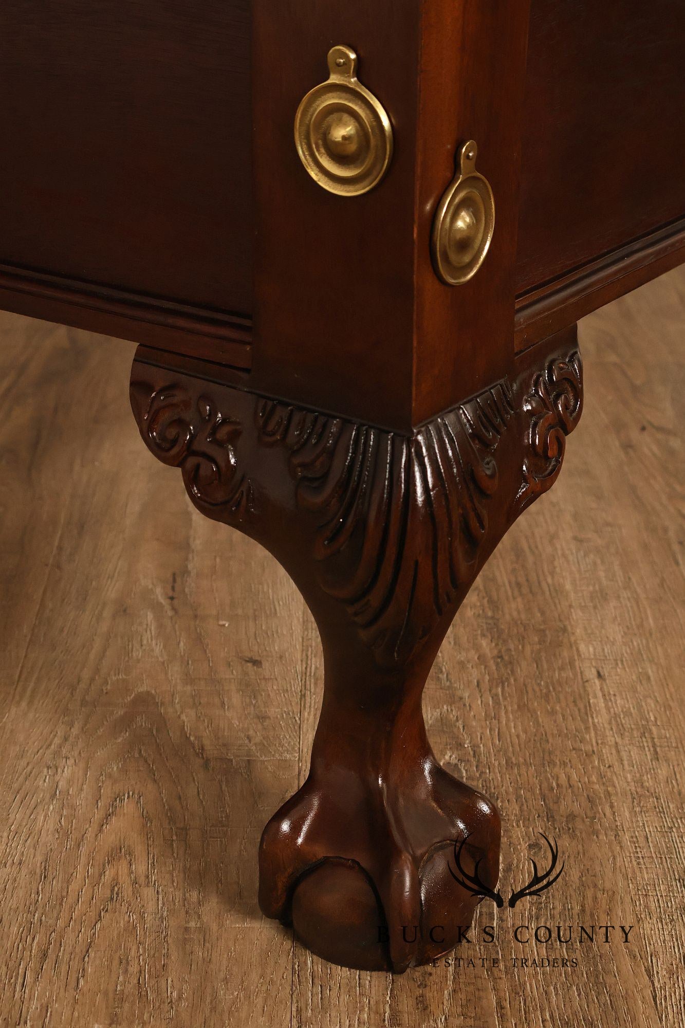 Drexel Heritage Heirlooms Collection Queen Size Mahogany Poster Bed