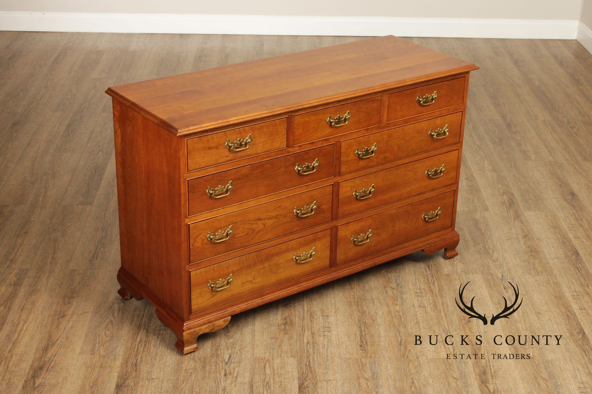 Stickley Chippendale Style Cherry Dresser