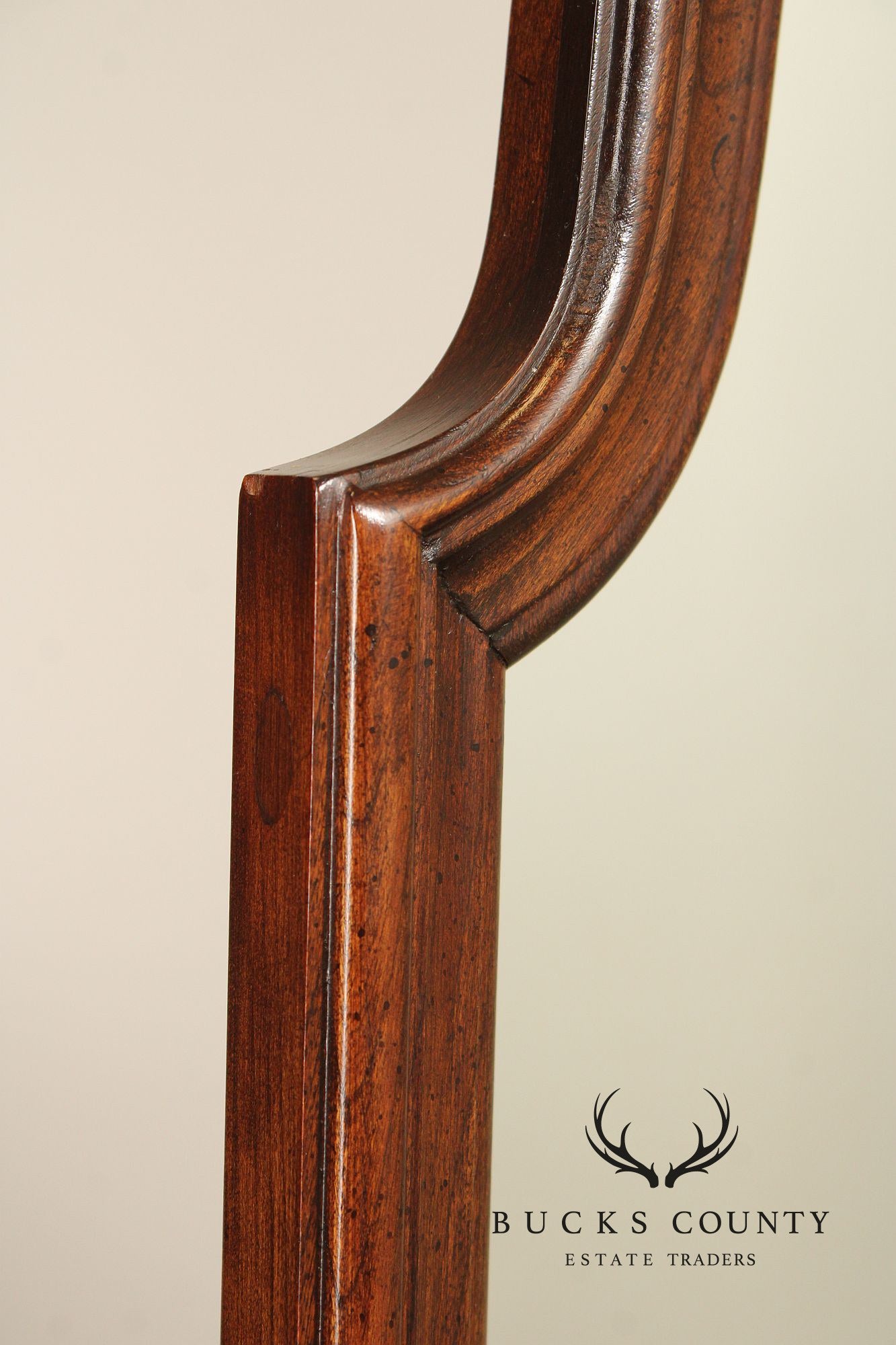 Ethan Allen 'Georgian Court' Cherry Cheval Mirror