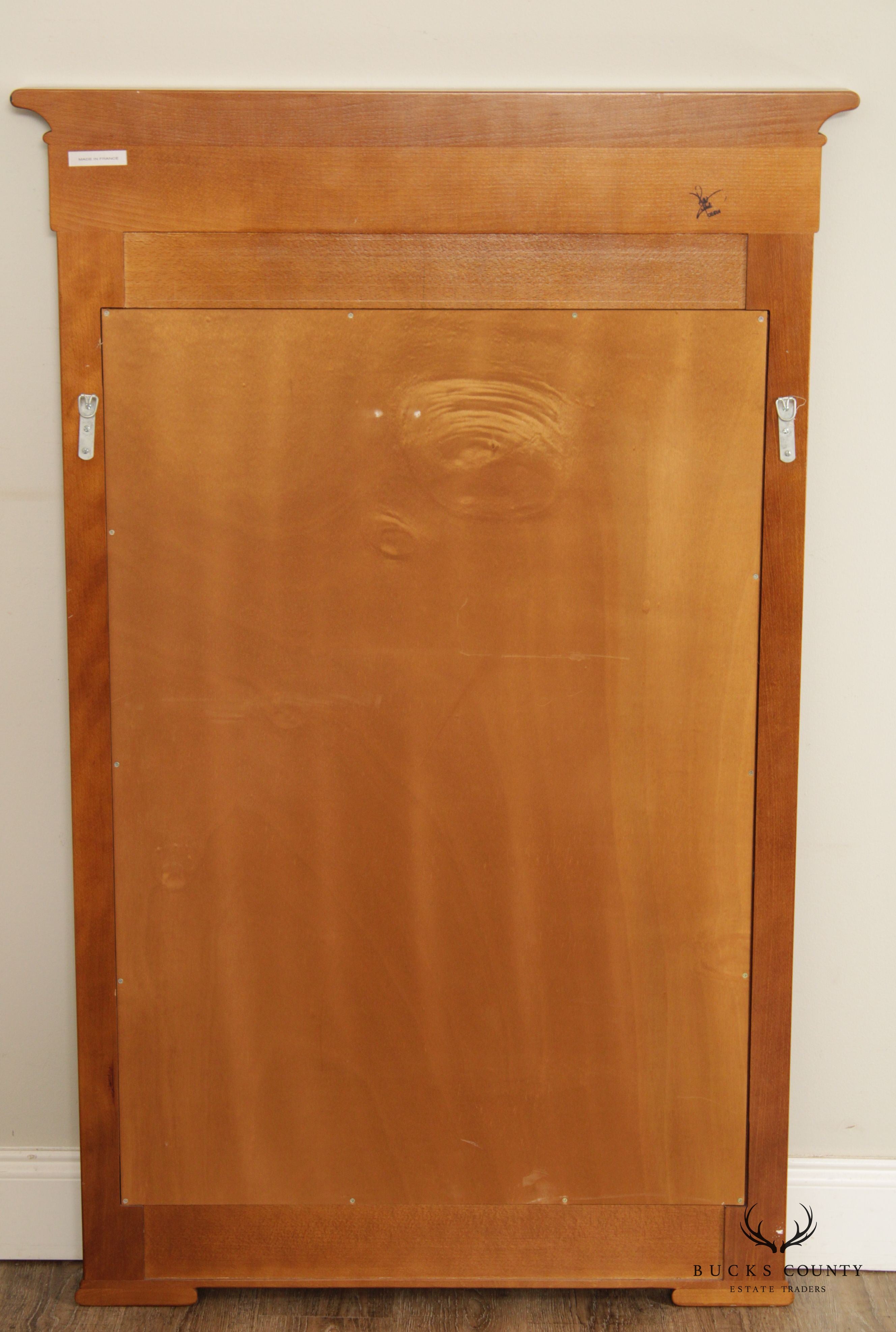 Vintage French Provincial Carved Wall Mirror
