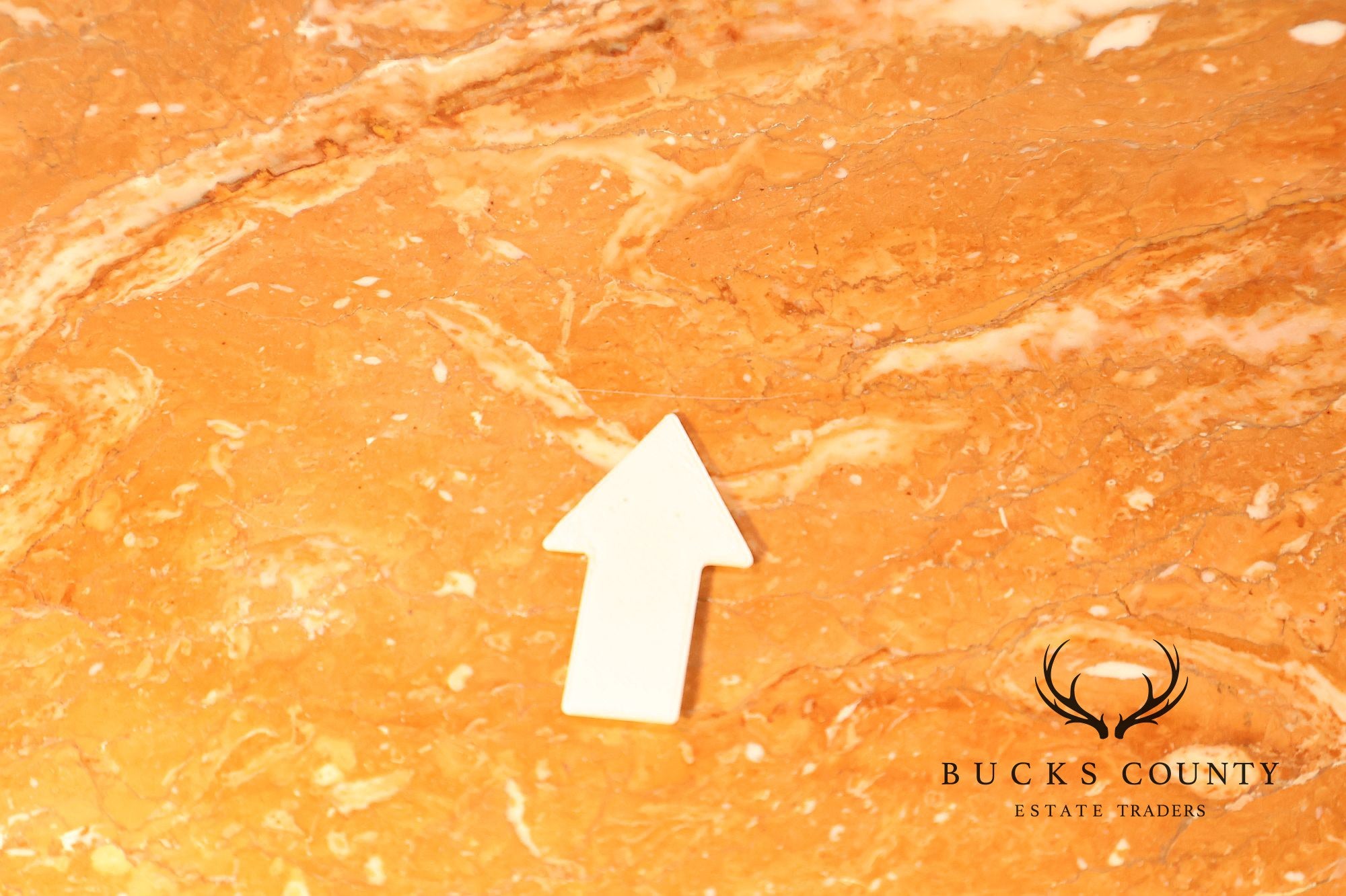 Neoclassical Style Pair of Marble Top Gueridon Side Tables