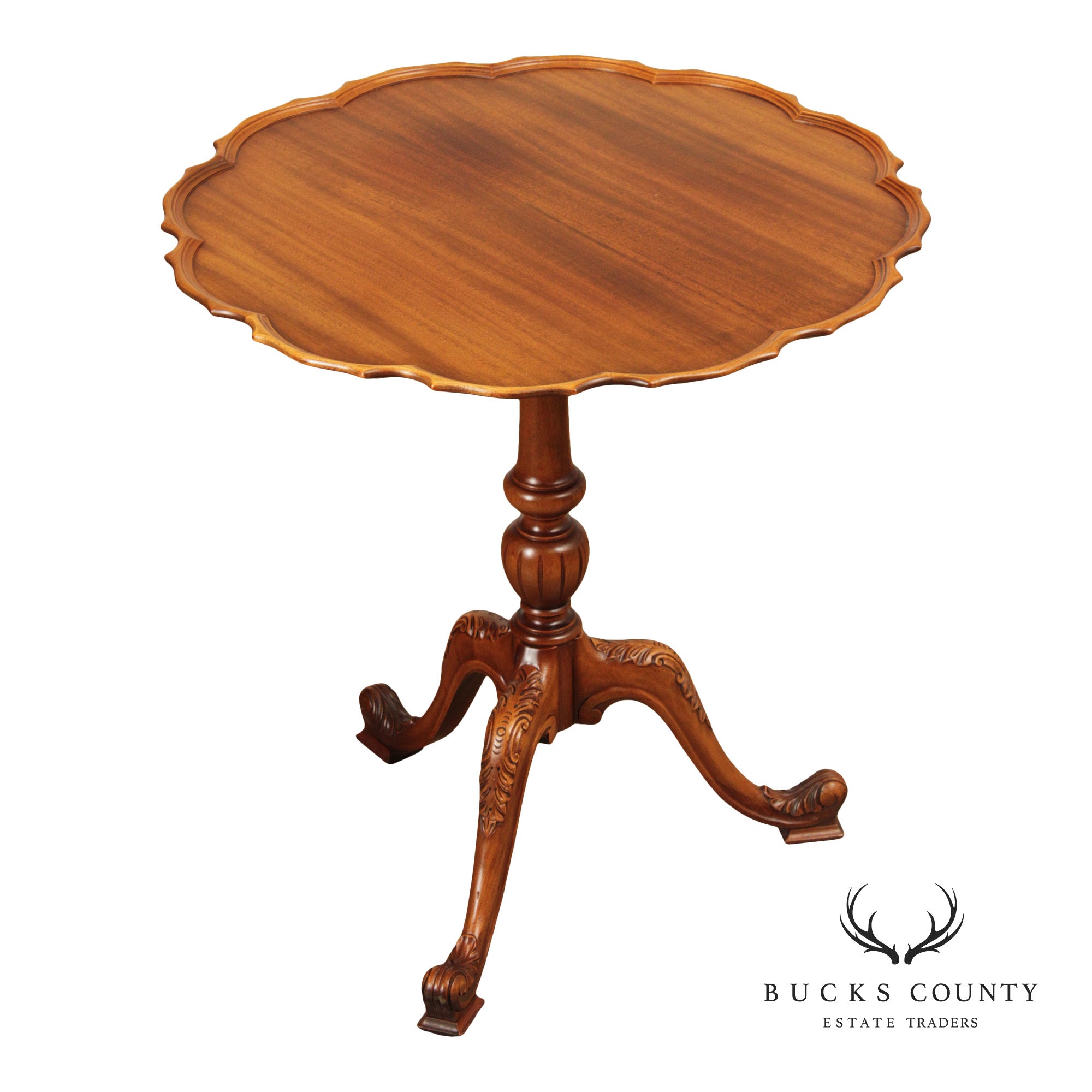 Georgian Style Mahogany Tilt Top Table