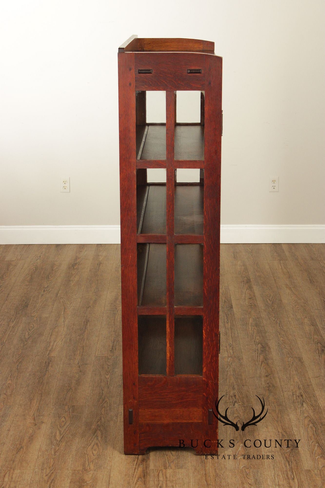 Gustav Stickley Antique Mission Oak No. 815 China Cabinet