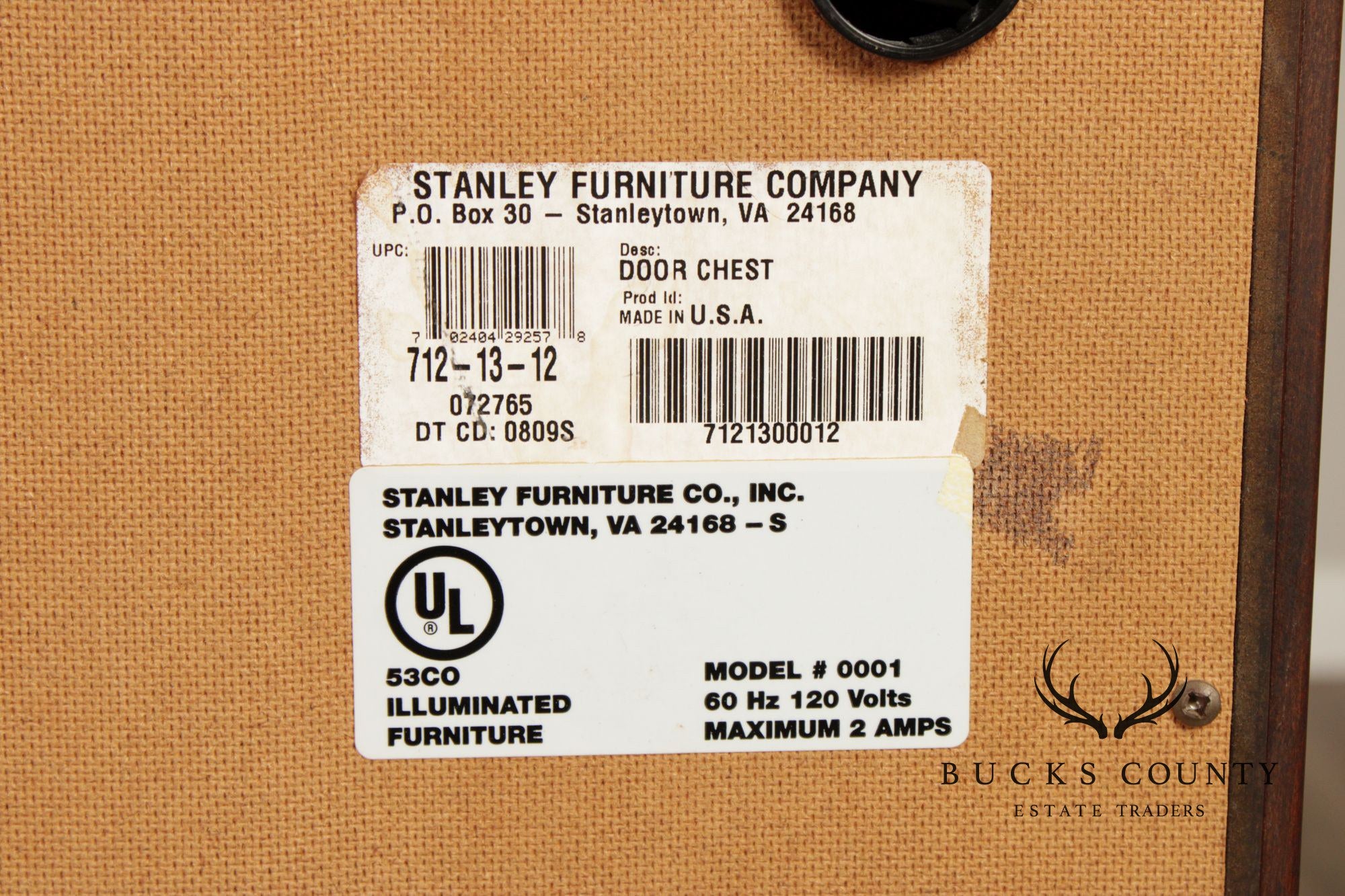 Stanley Furniture 'Hudson Street' Door Chest