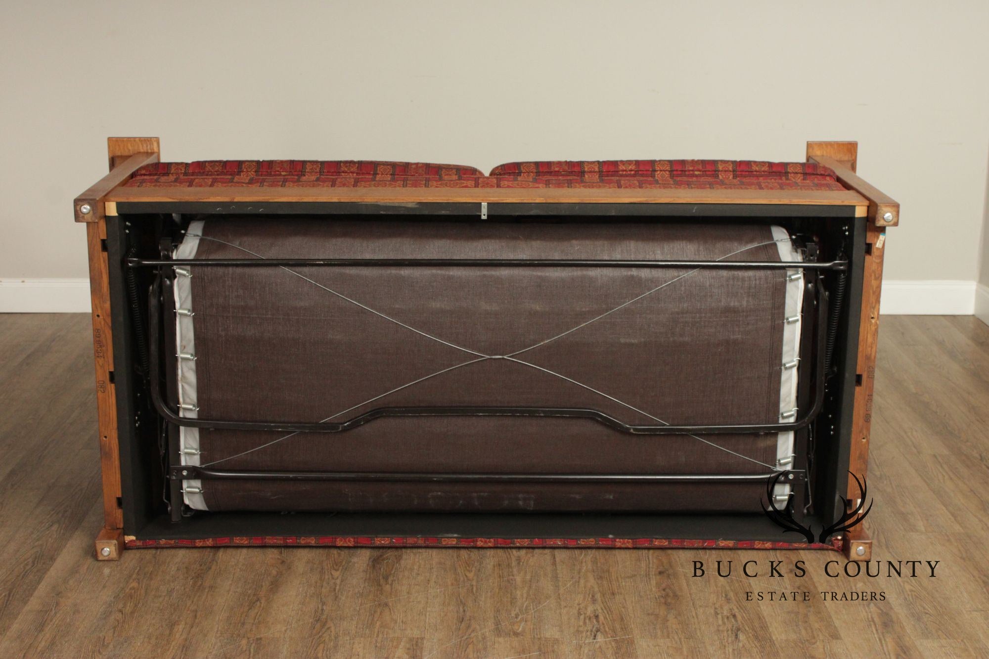 Stickley Mission Collection 'Fayetteville' Oak Frame Sleeper Sofa
