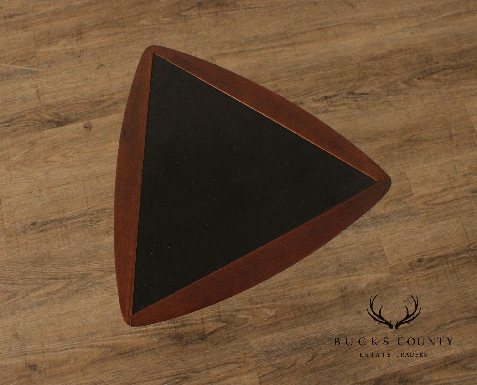 Arthur Umanoff Mid Century Modern Walnut Side Table