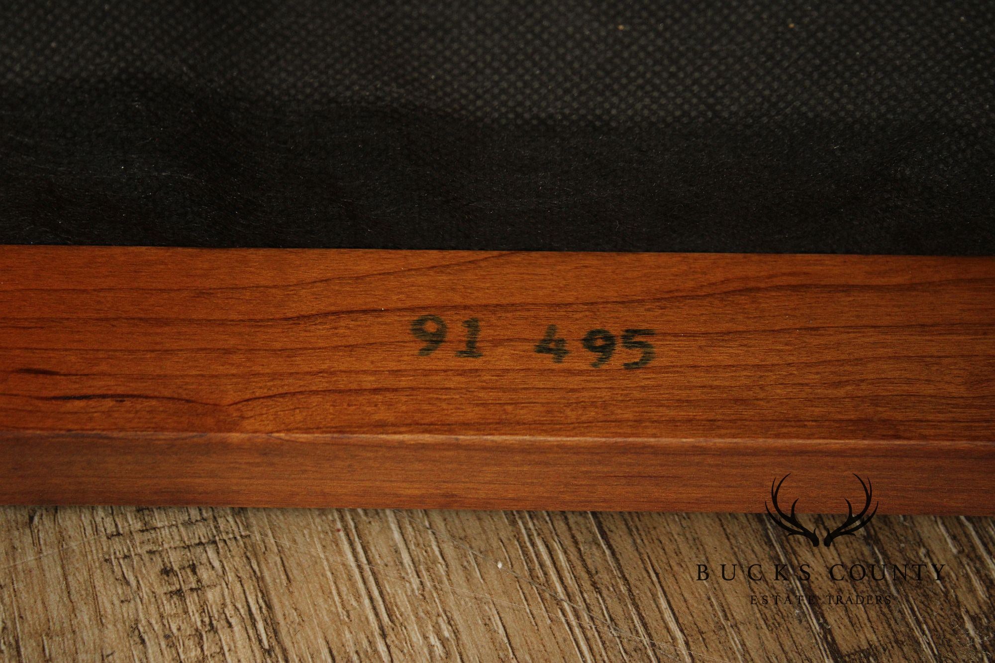 Stickley Mission Collection Cherry and Leather Footstool