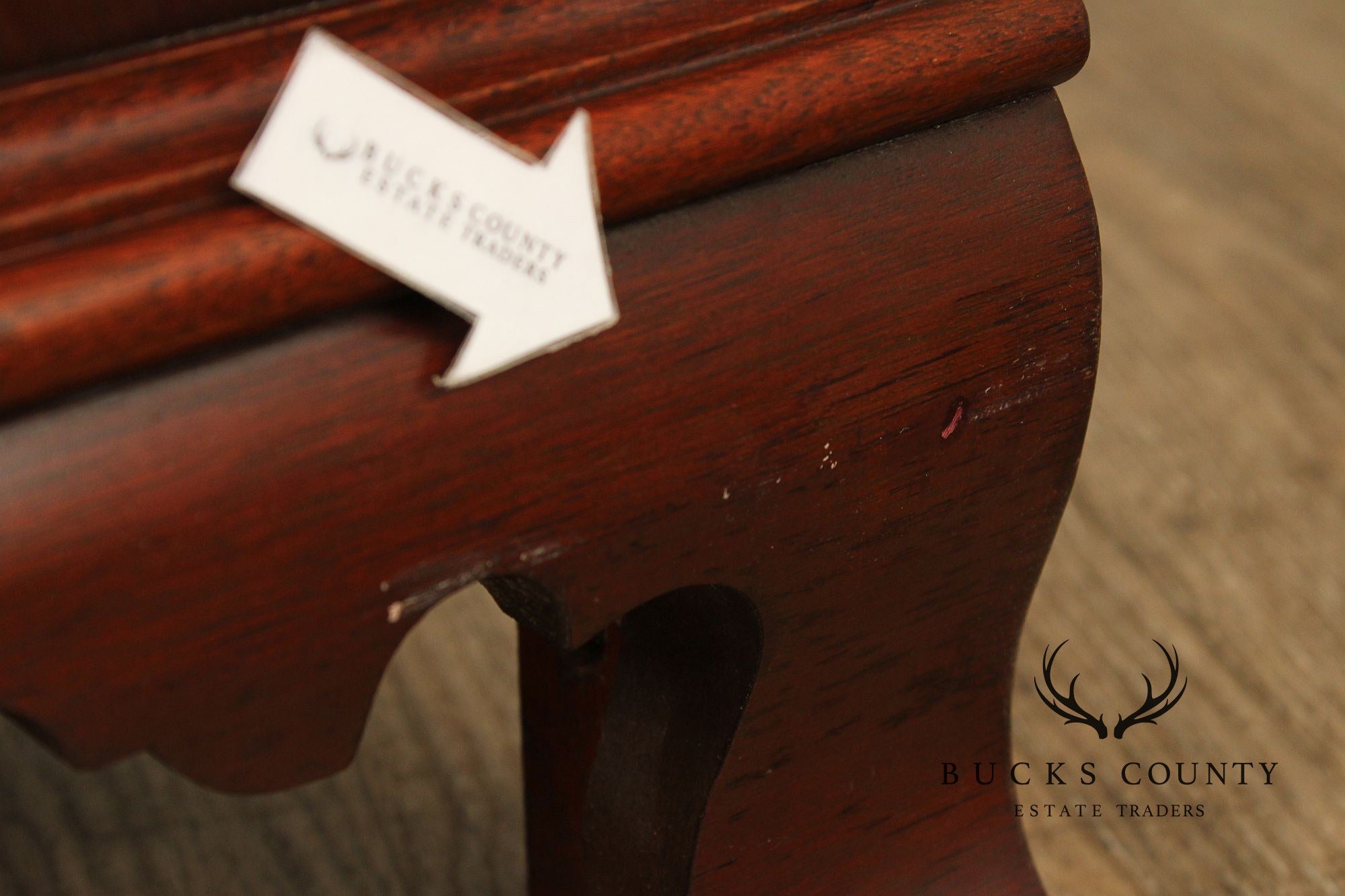 Norris Furniture Chippendale Style Mahogany Tall Chest