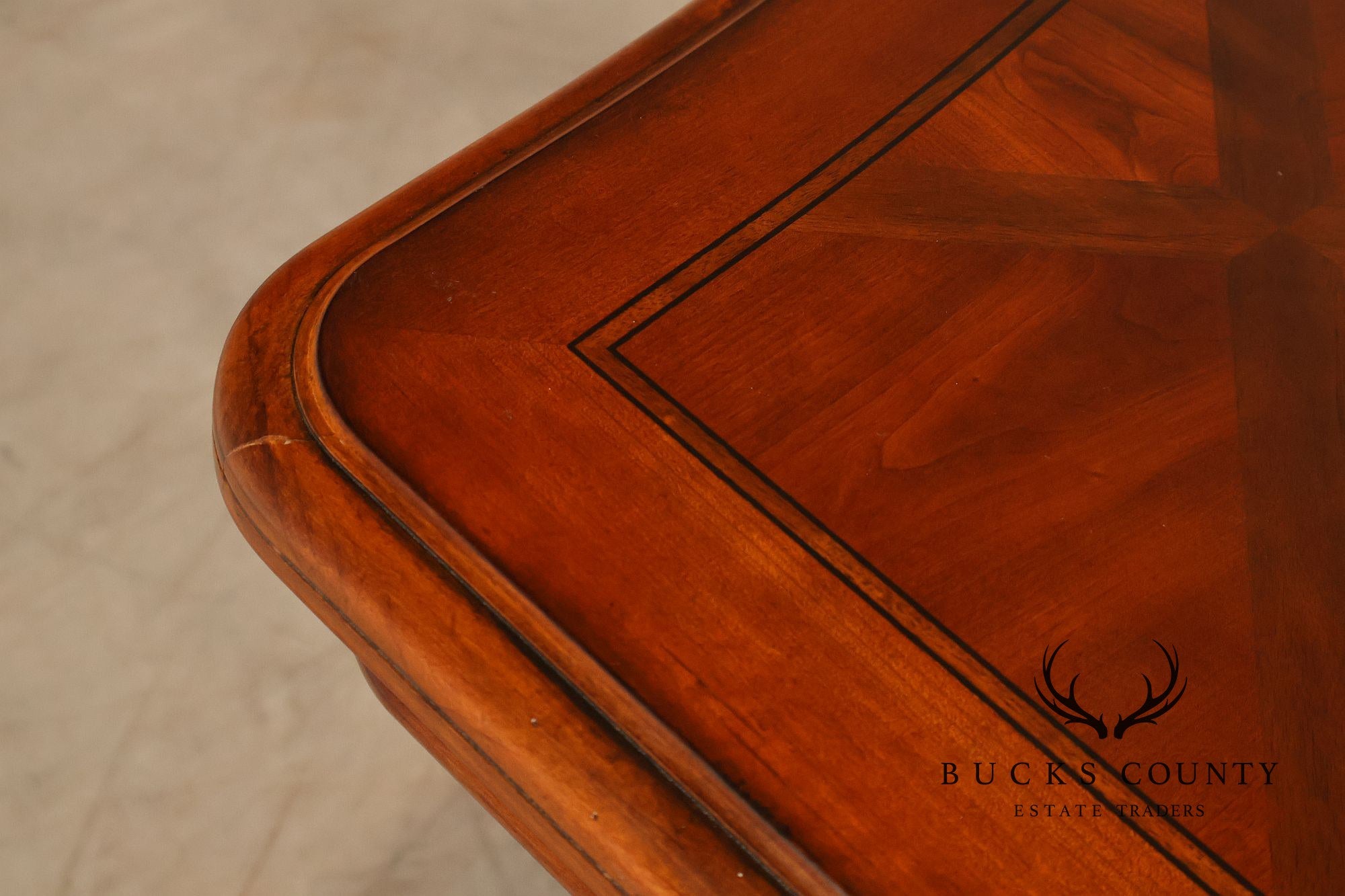 Ethan Allen Tuscany Verona Double Pedestal Extendable Dining Table