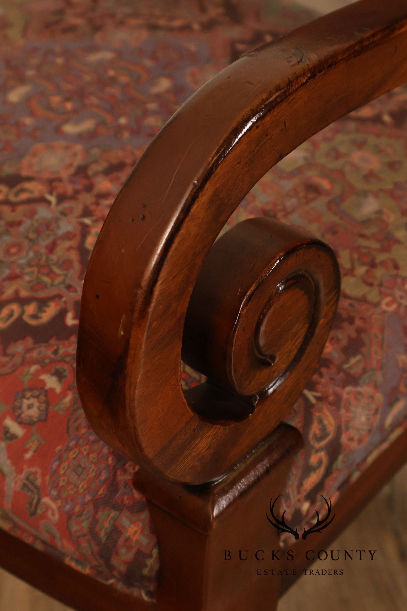 Hickory Chair Pair of Charles X Style Armchairs