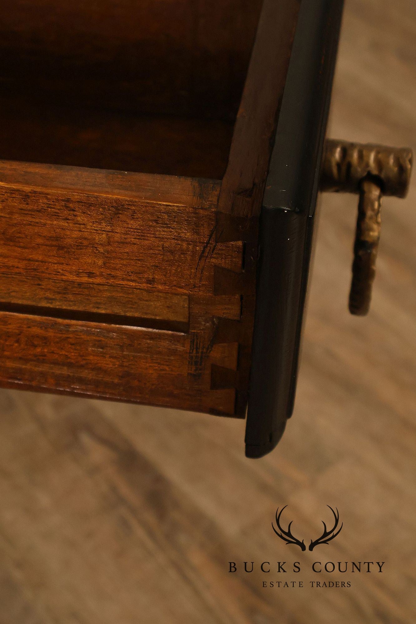 French Colonial Style Butcher Block Kitchen Island