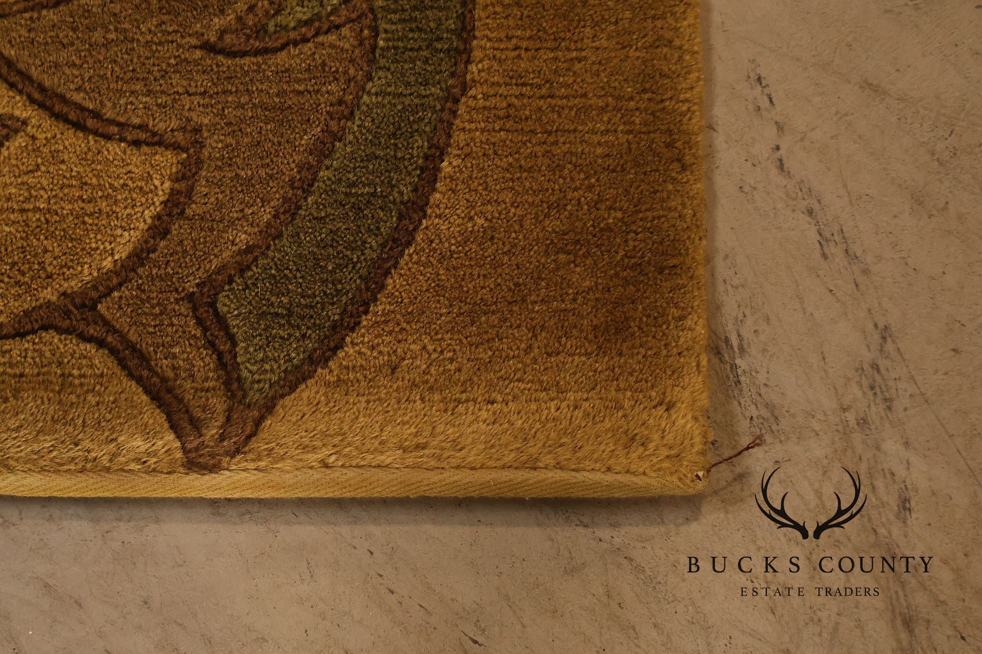 Stickley Designer Rugs Wool Area Rug Tulip Pattern 9x12