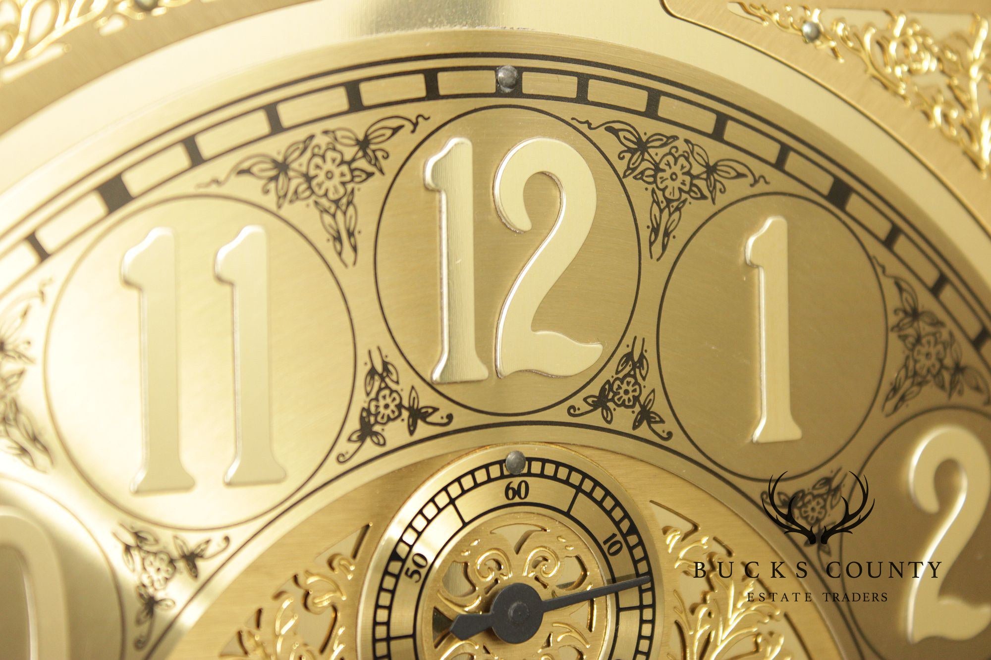 Howard Miller Georgian Style Walnut Grandfather Clock