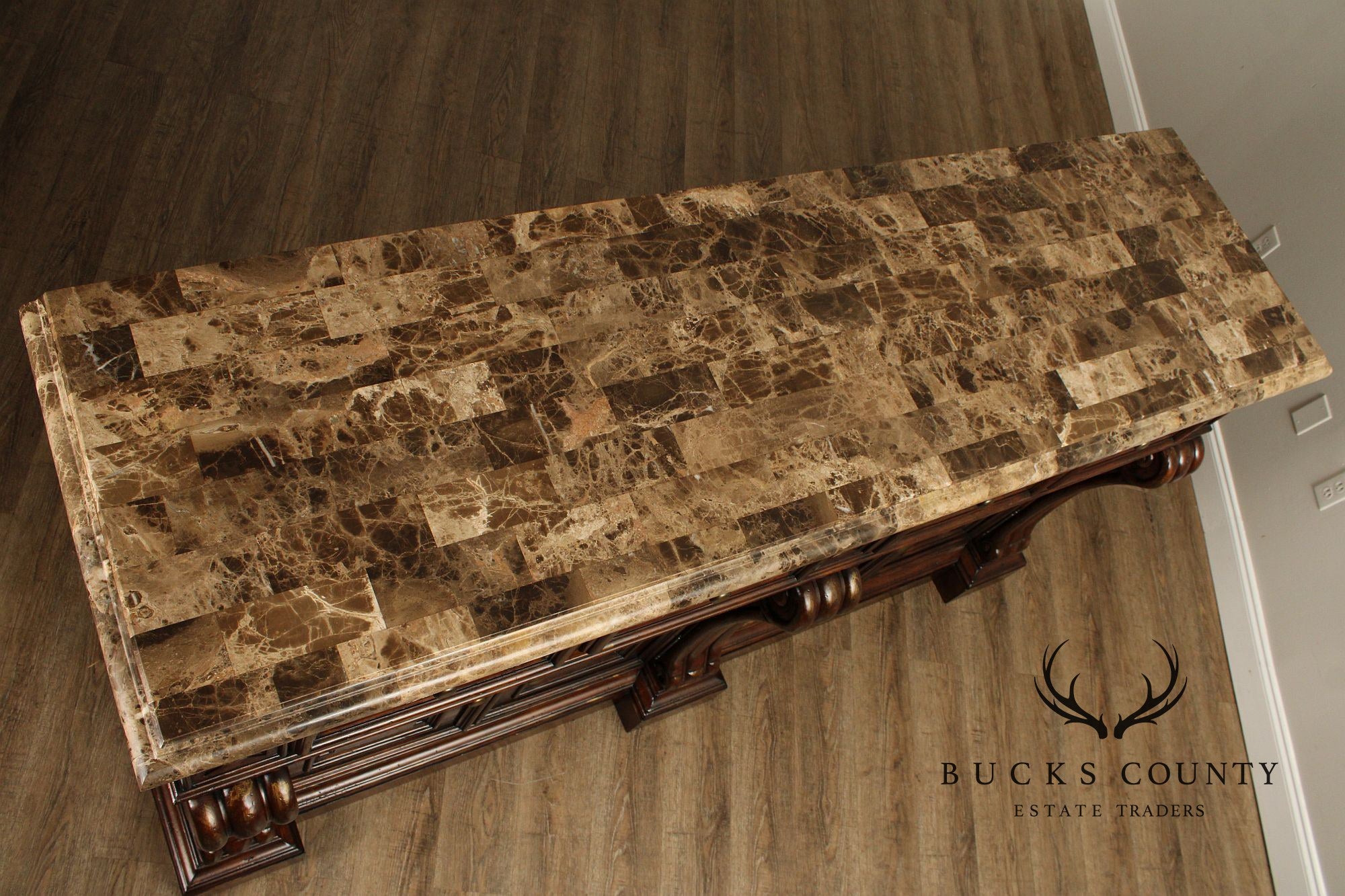 Empire Style Large Carved Sideboard