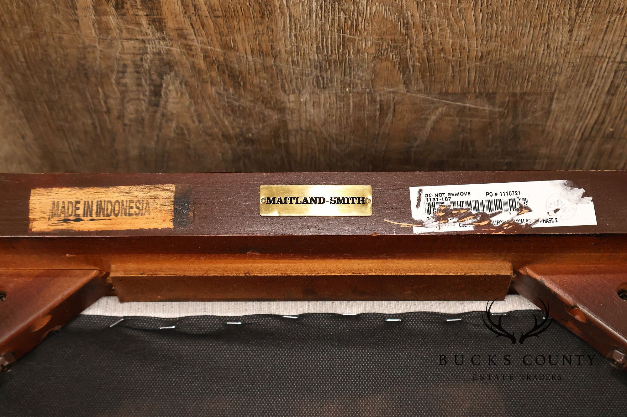 Maitland Smith Chippendale Style Set of Ten Mahogany Dining Chairs