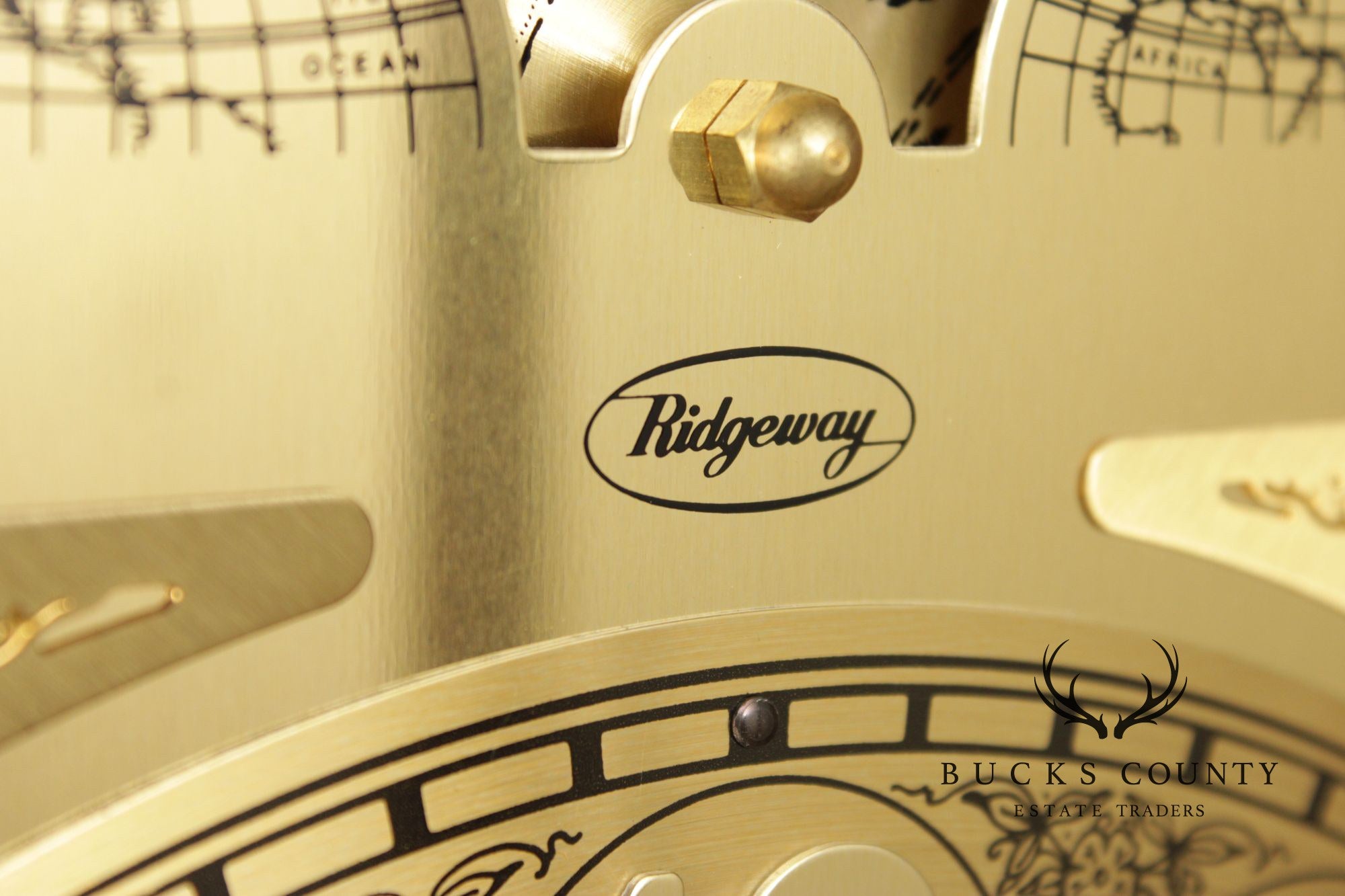 Ridgeway Georgian Style Tall Case Grandfather Clock