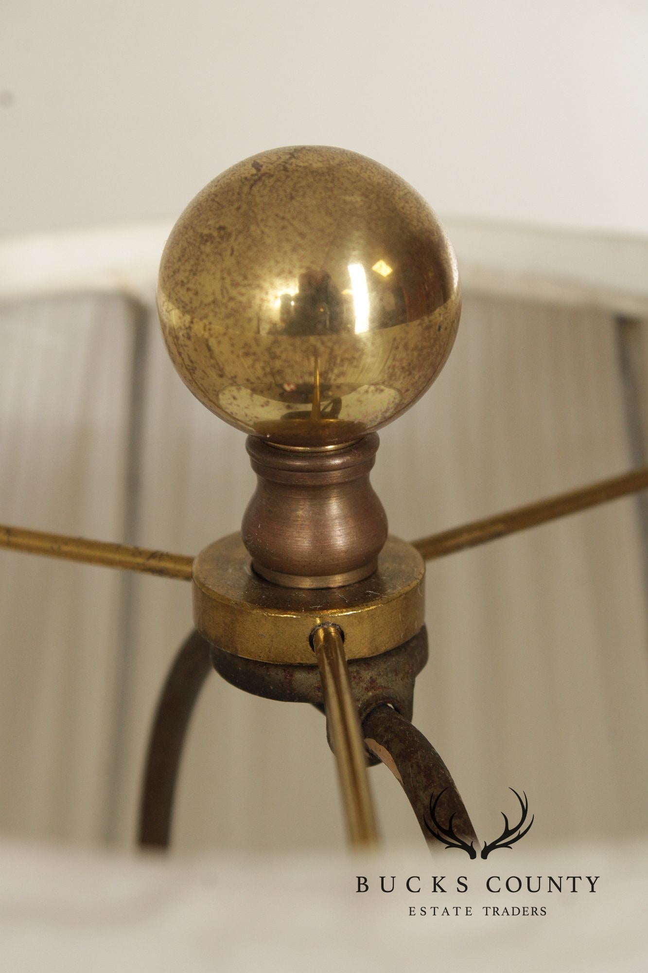 Asian Style Celadon Glazed Table Lamp