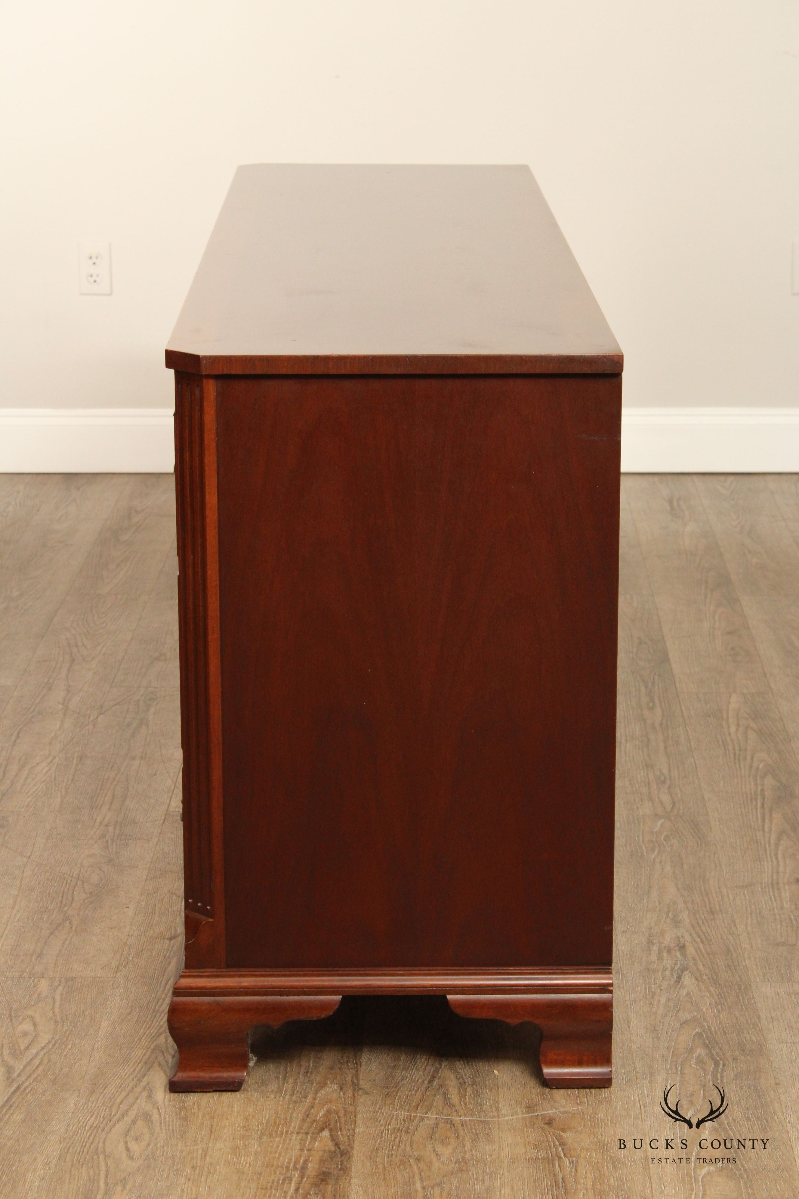 Baker Furniture Chippendale Style Mahogany Dresser