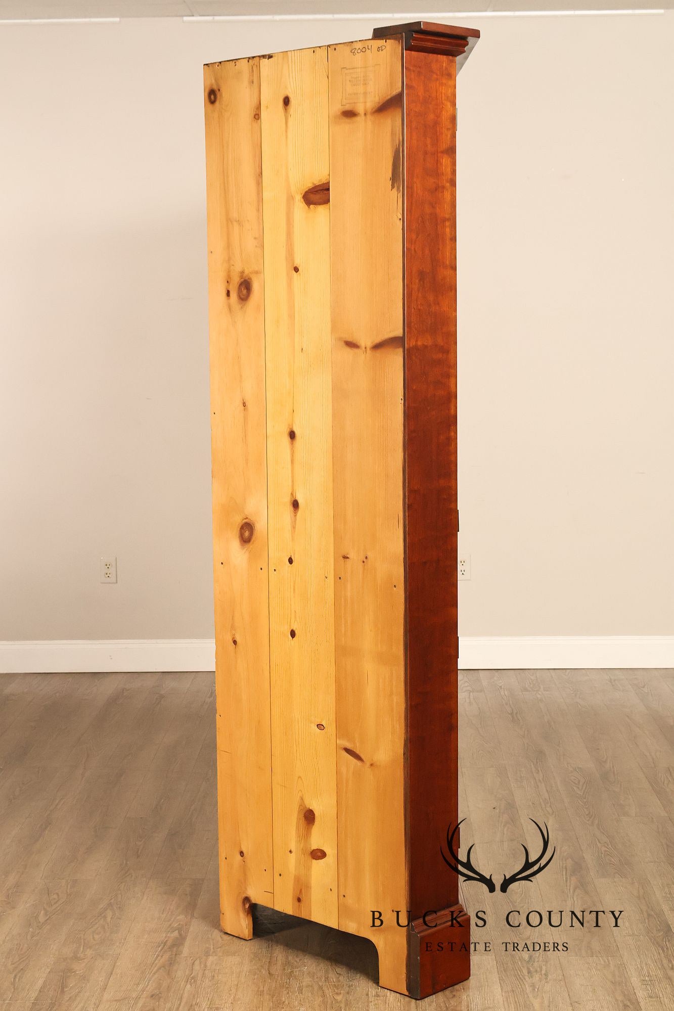 Piper Classics Custom Pine Blind Door Corner Cabinet