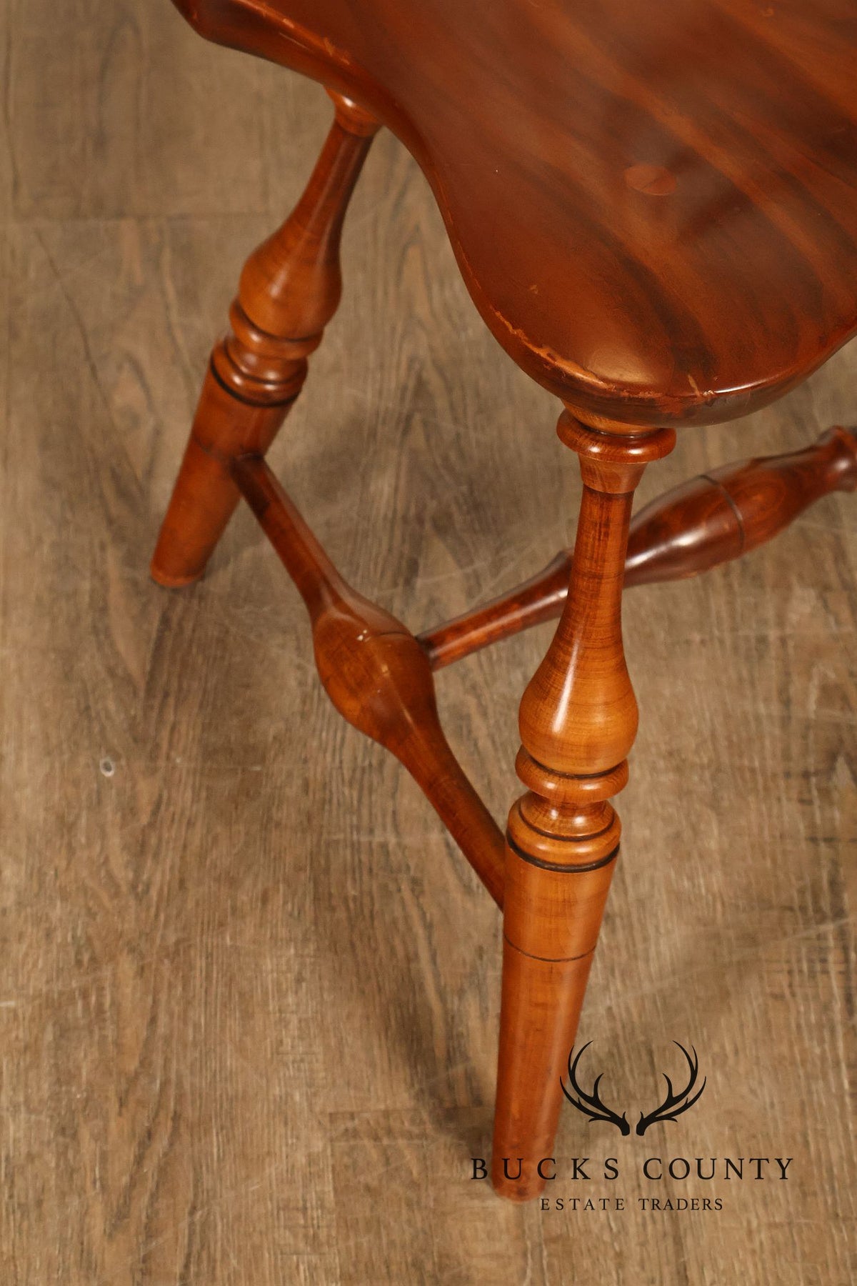 Frederick Duckloe Set of Four Windsor Dining Chairs
