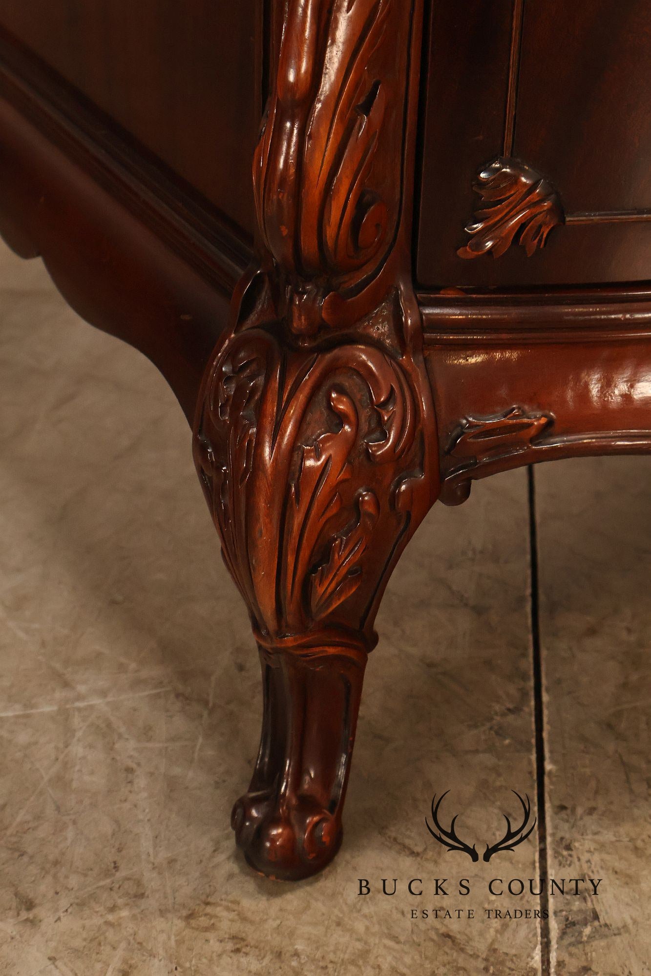Vintage 1940s Mahogany Chest of Drawers
