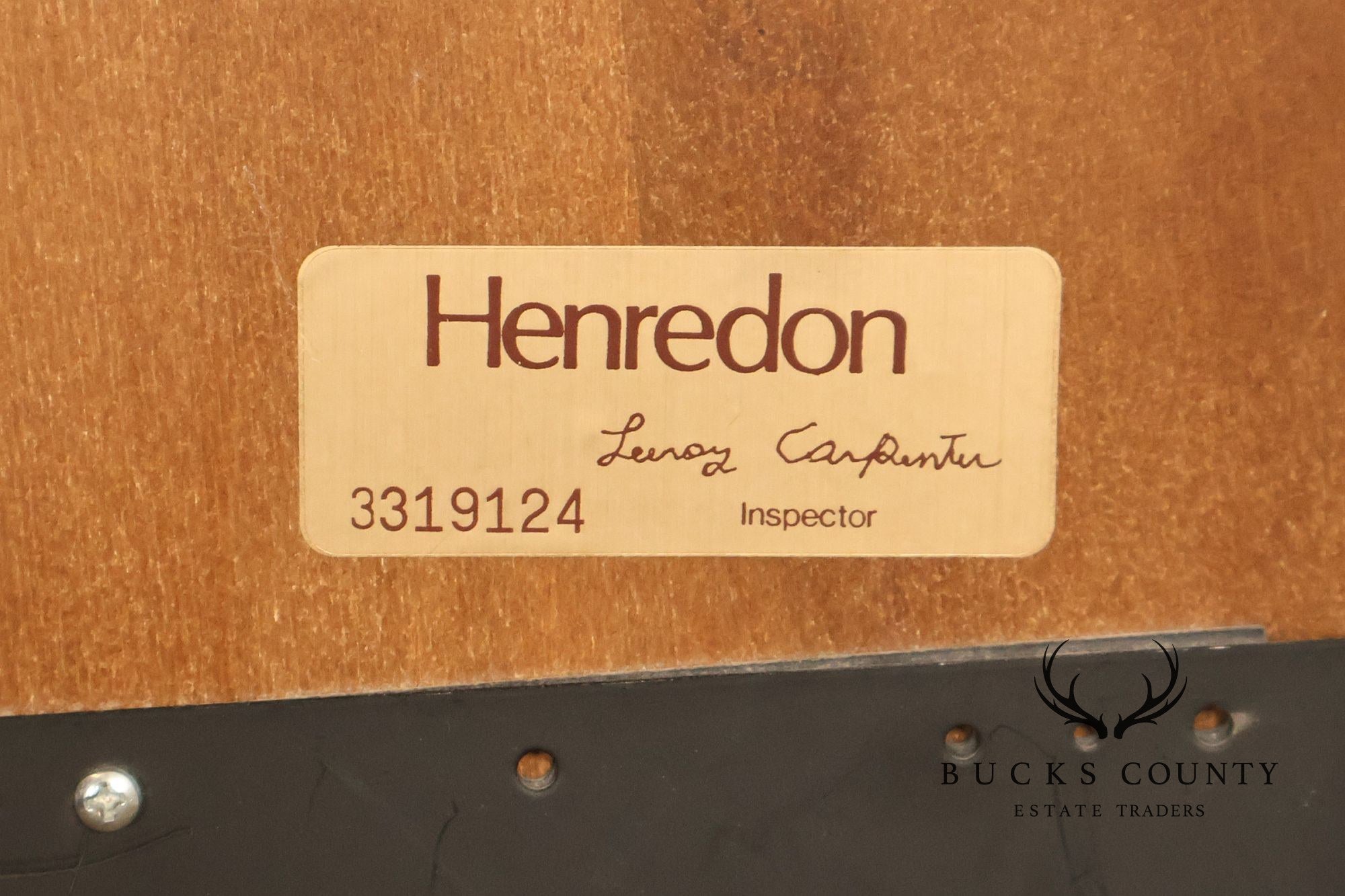 Henredon French Country Style Walnut Armoire