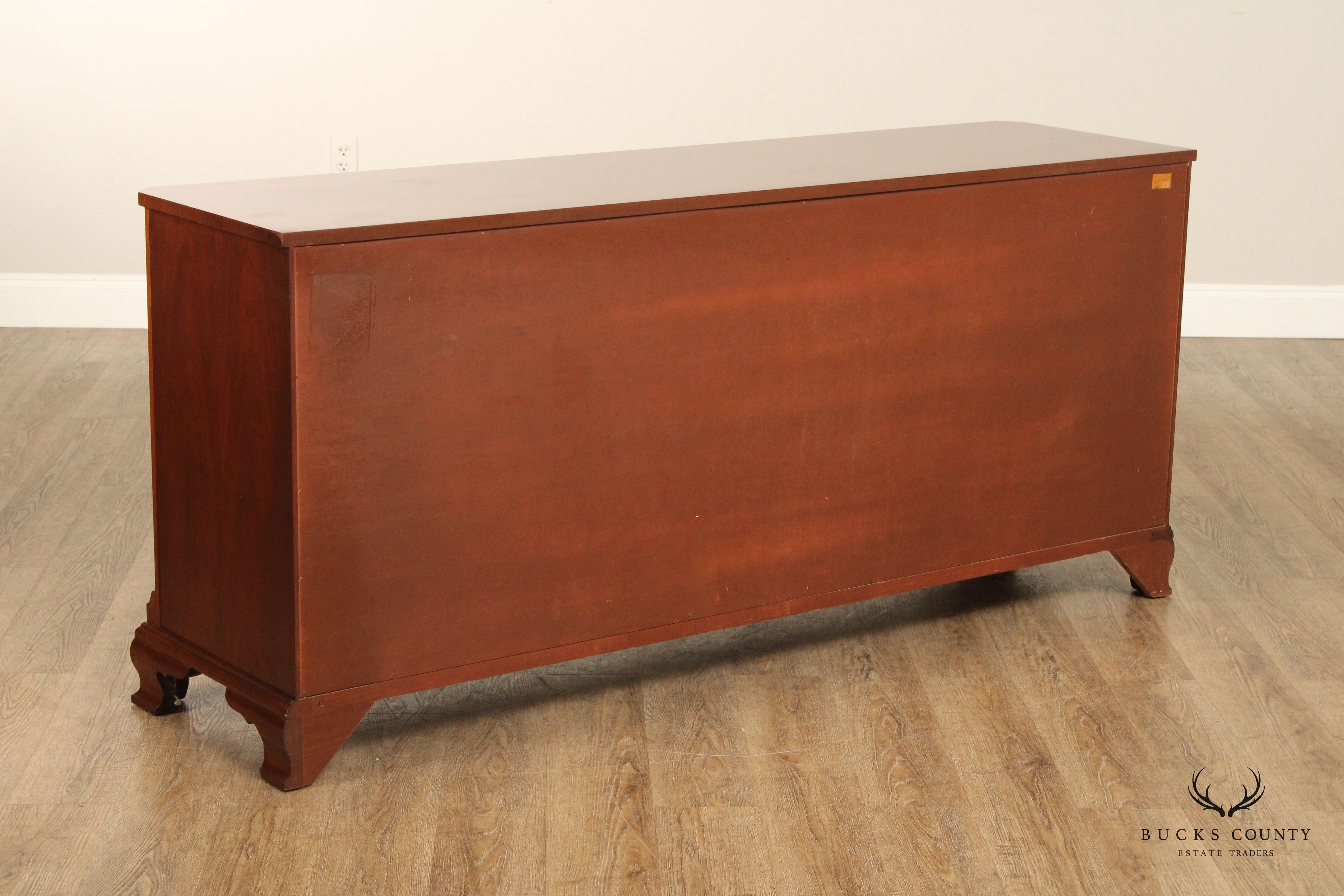 Baker Furniture Chippendale Style Mahogany Dresser