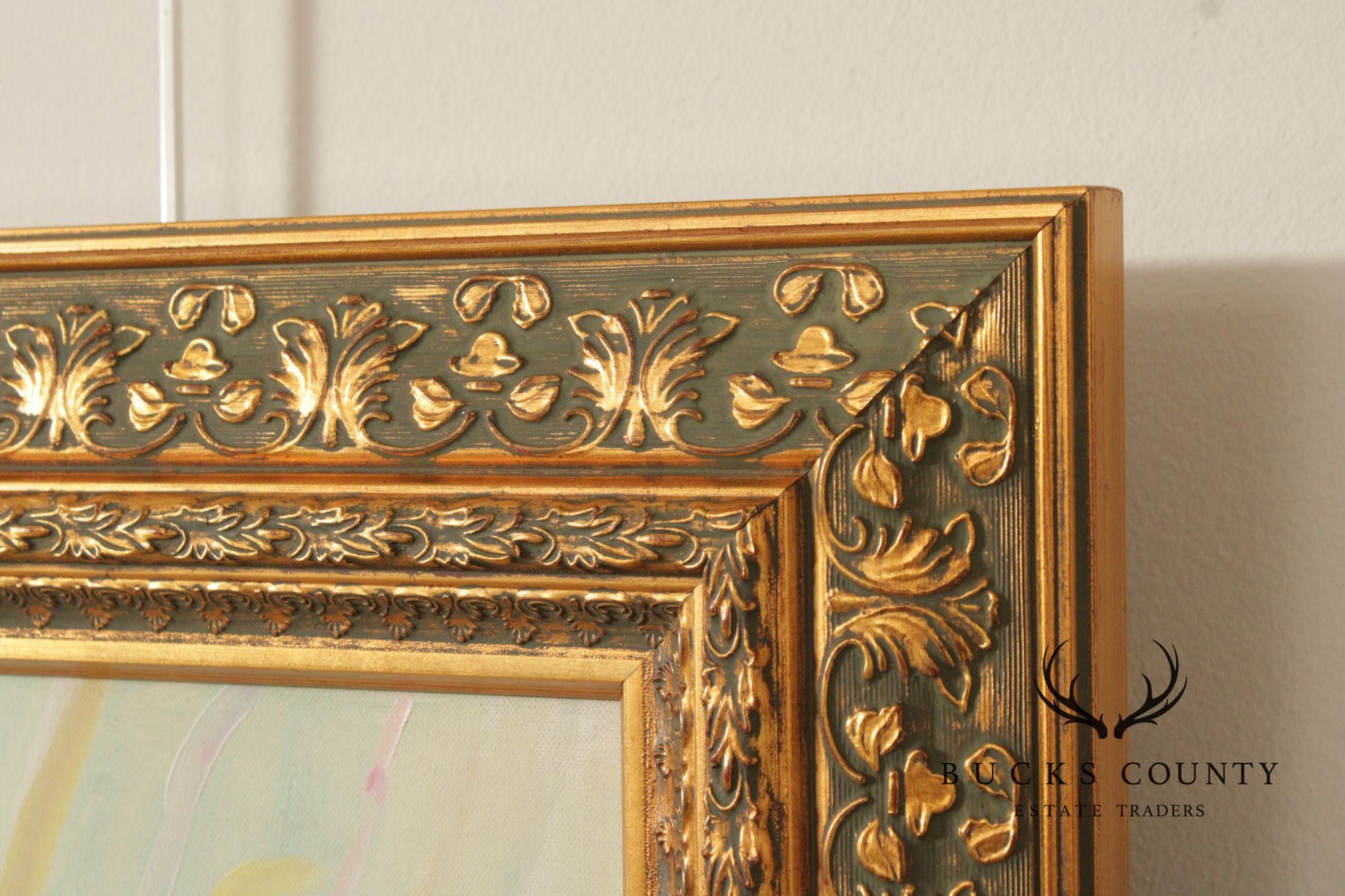 Italian Floral Still-Life Oil Painting, Artist Signed