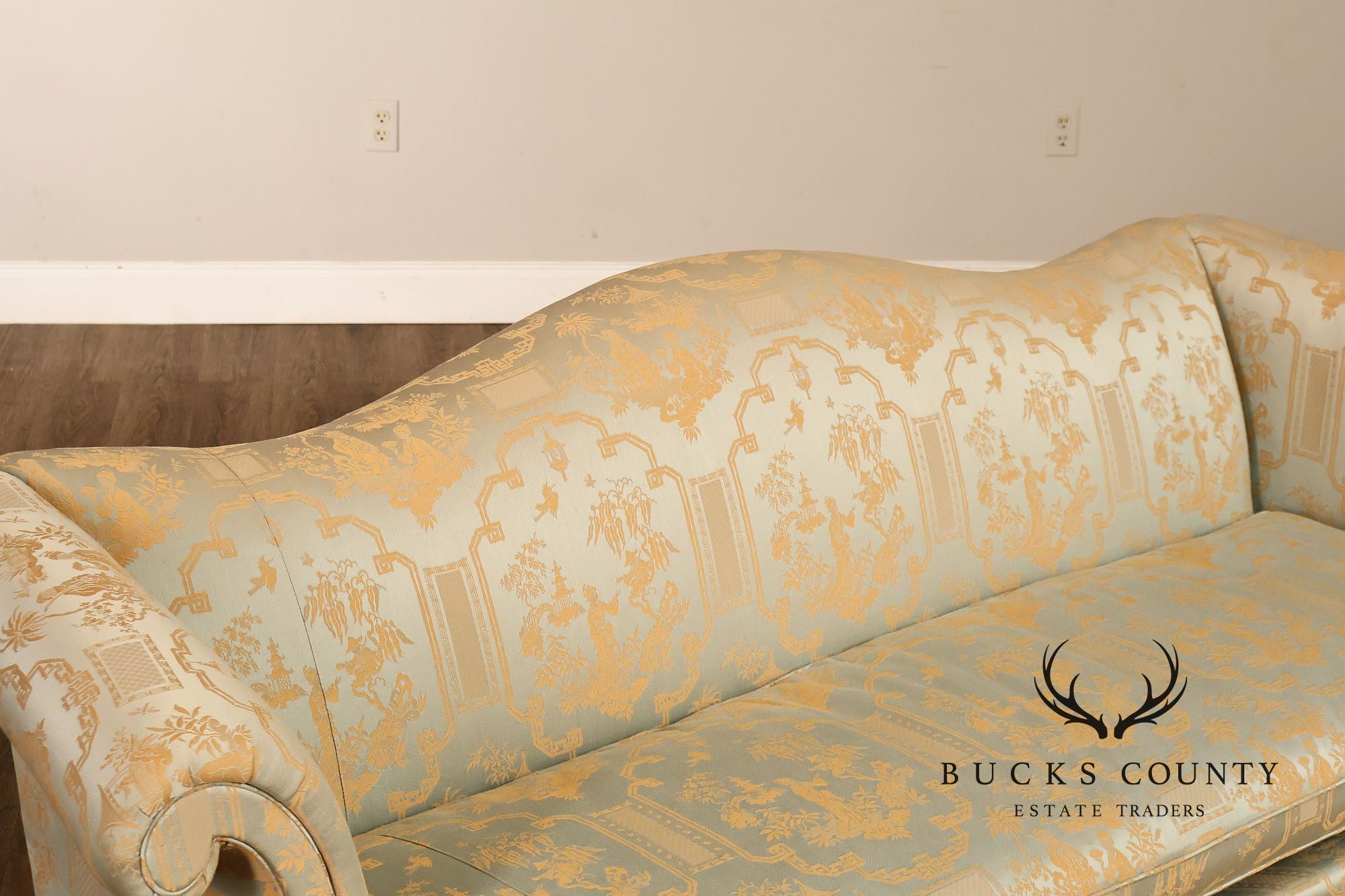 Hickory Chair Chippendale Style Mahogany Sofa