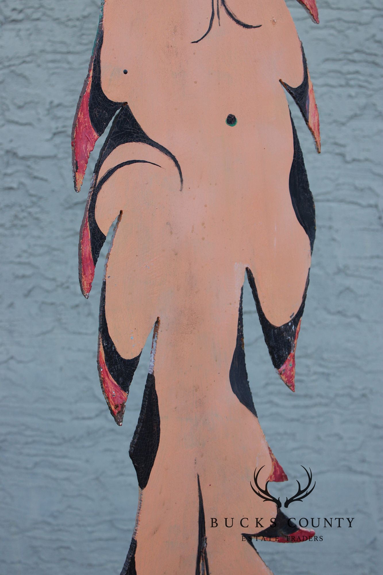 Raymond Rocklin Painted Metal Abstract Sculpture