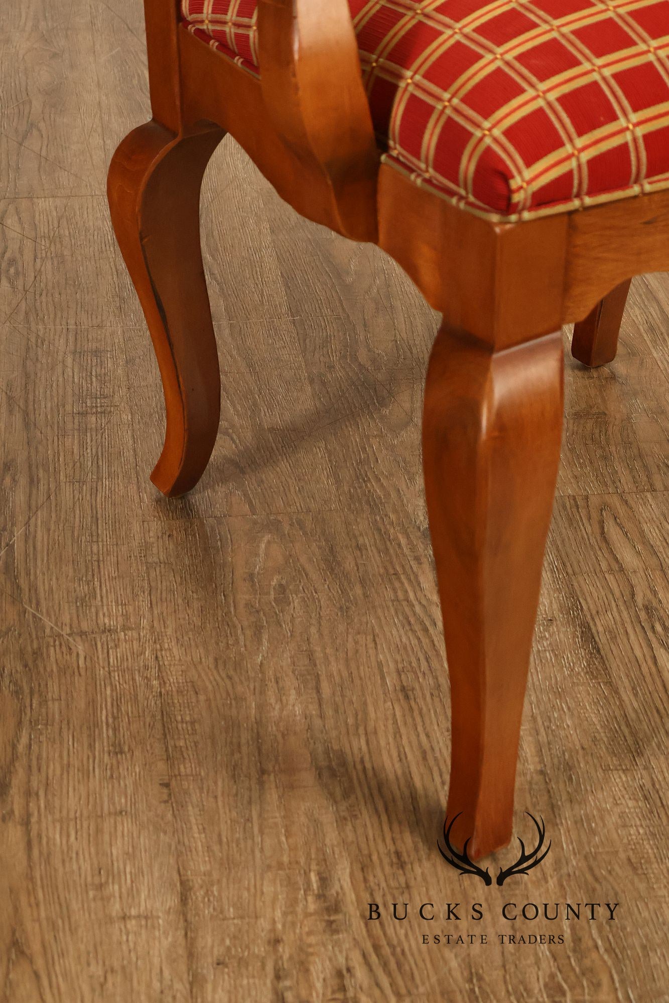 Ethan Allen Legacy Collection Set Of 10 Maple French Country Ladder Back Dining Chairs
