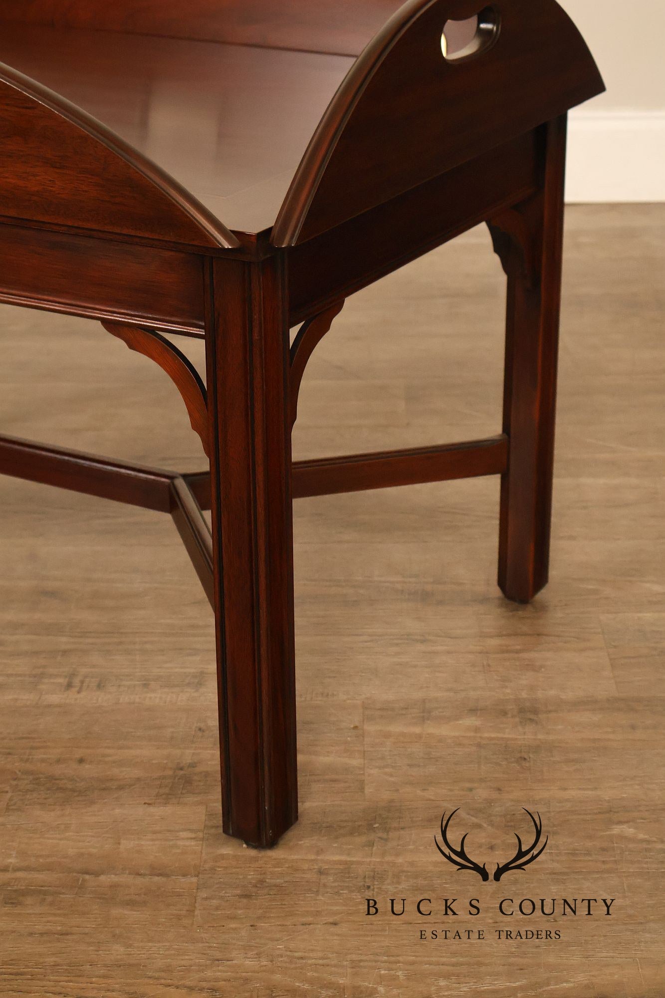 Henkel Harris Mahogany Butler’s Tray Coffee Table