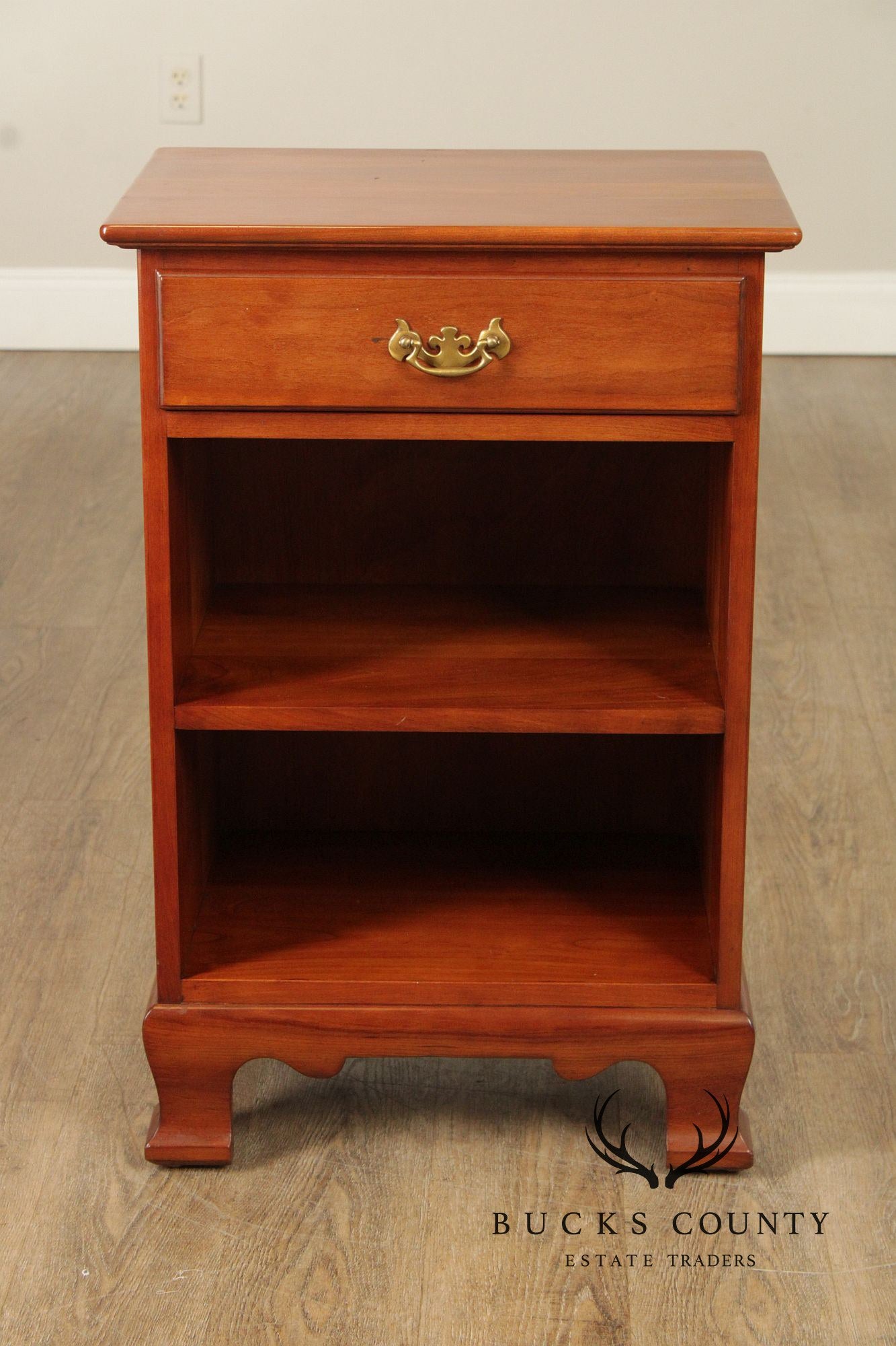 Stickley Cherry Valley Chippendale Style Nightstand