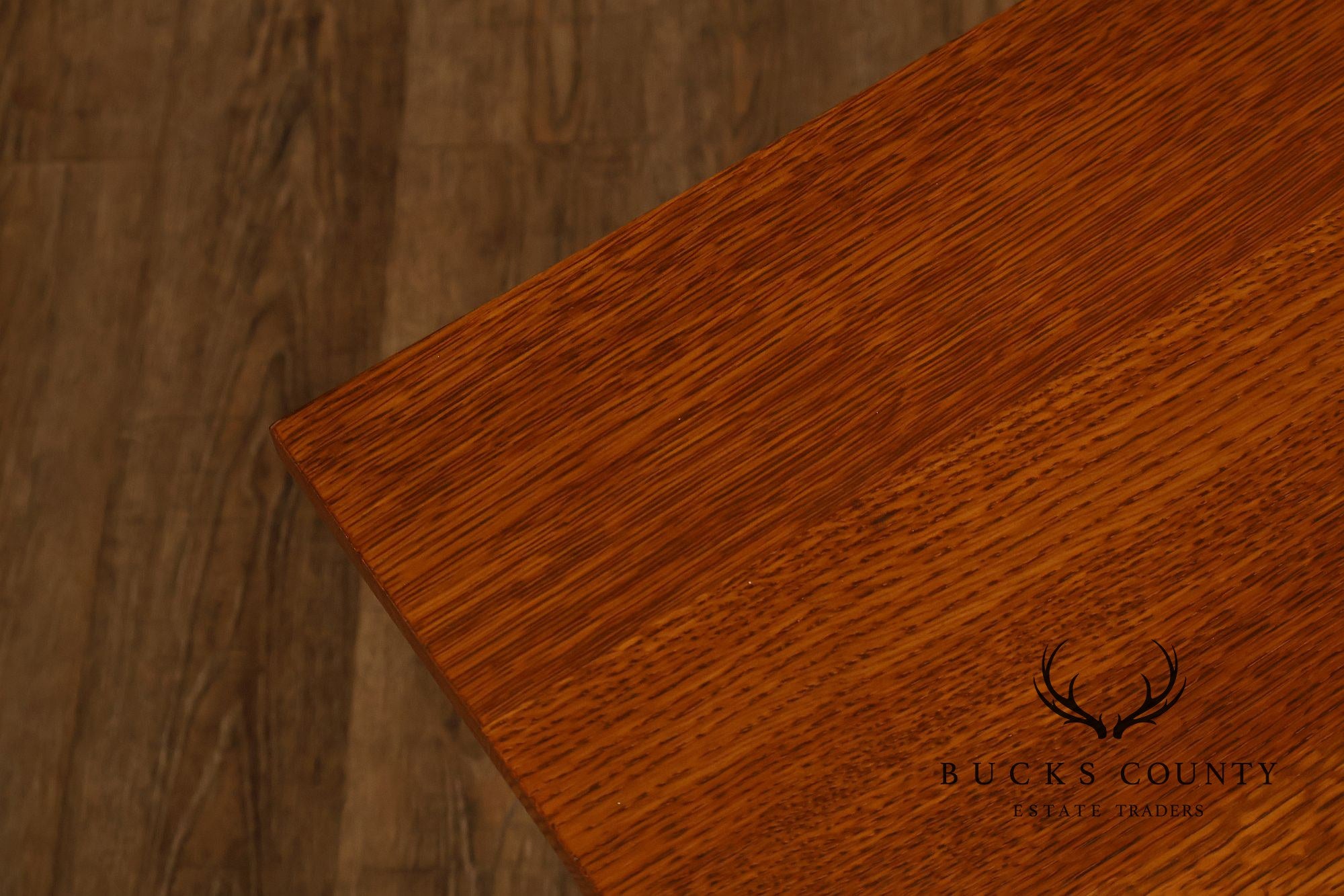 Stickley Mission Oak Spindled Side Lamp Table