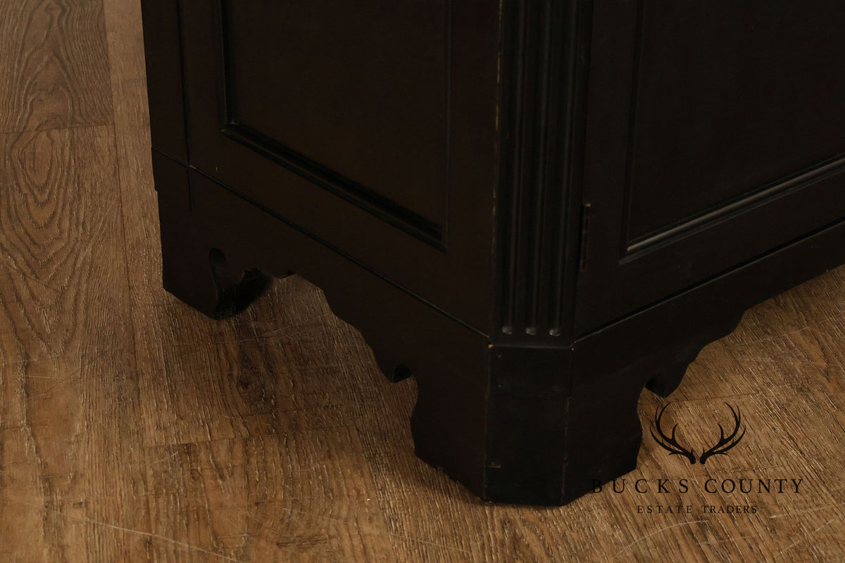 Baker Furniture Marble Top Sideboard Cabinet