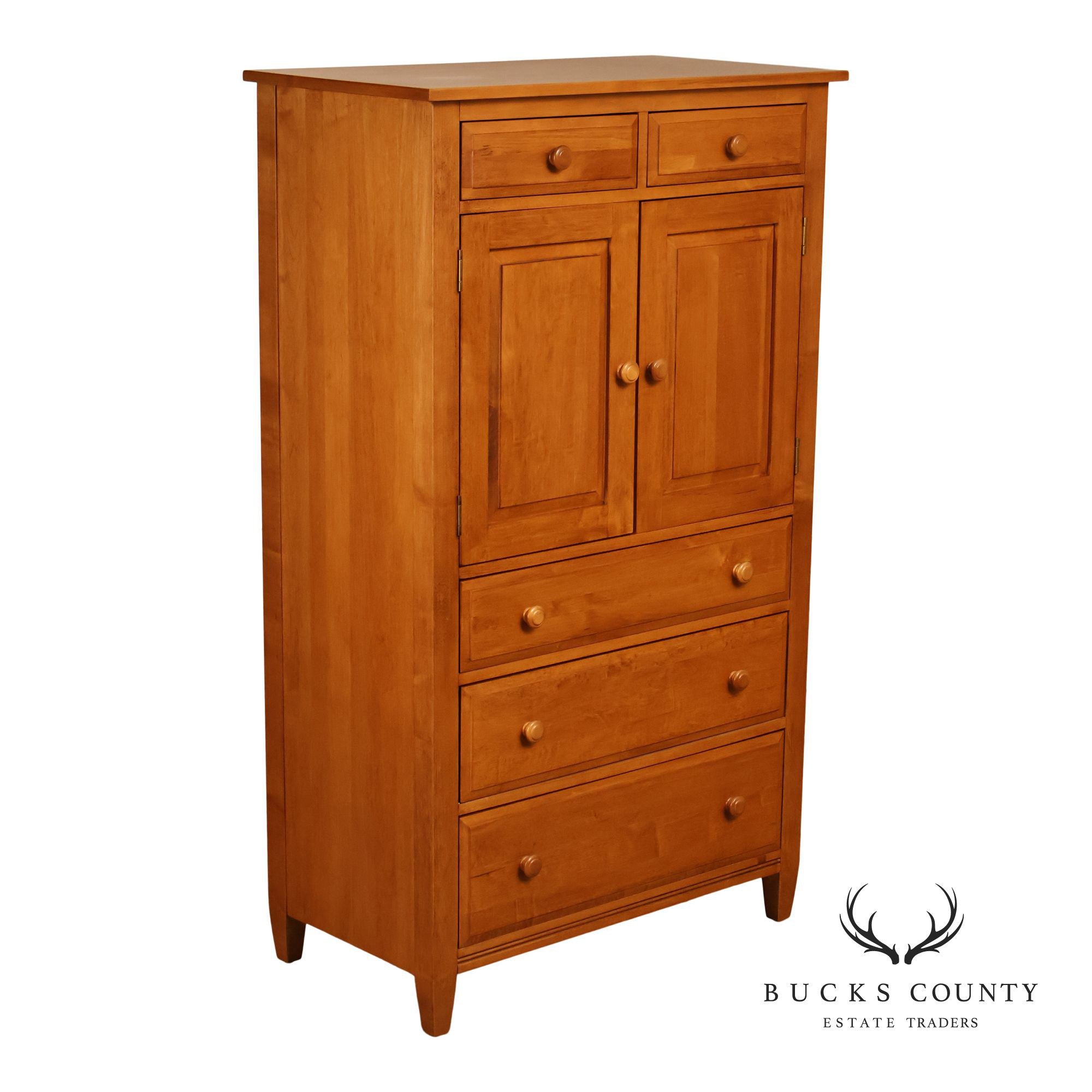Ethan Allen Country Colors Collection Maple Gentleman’s Chest