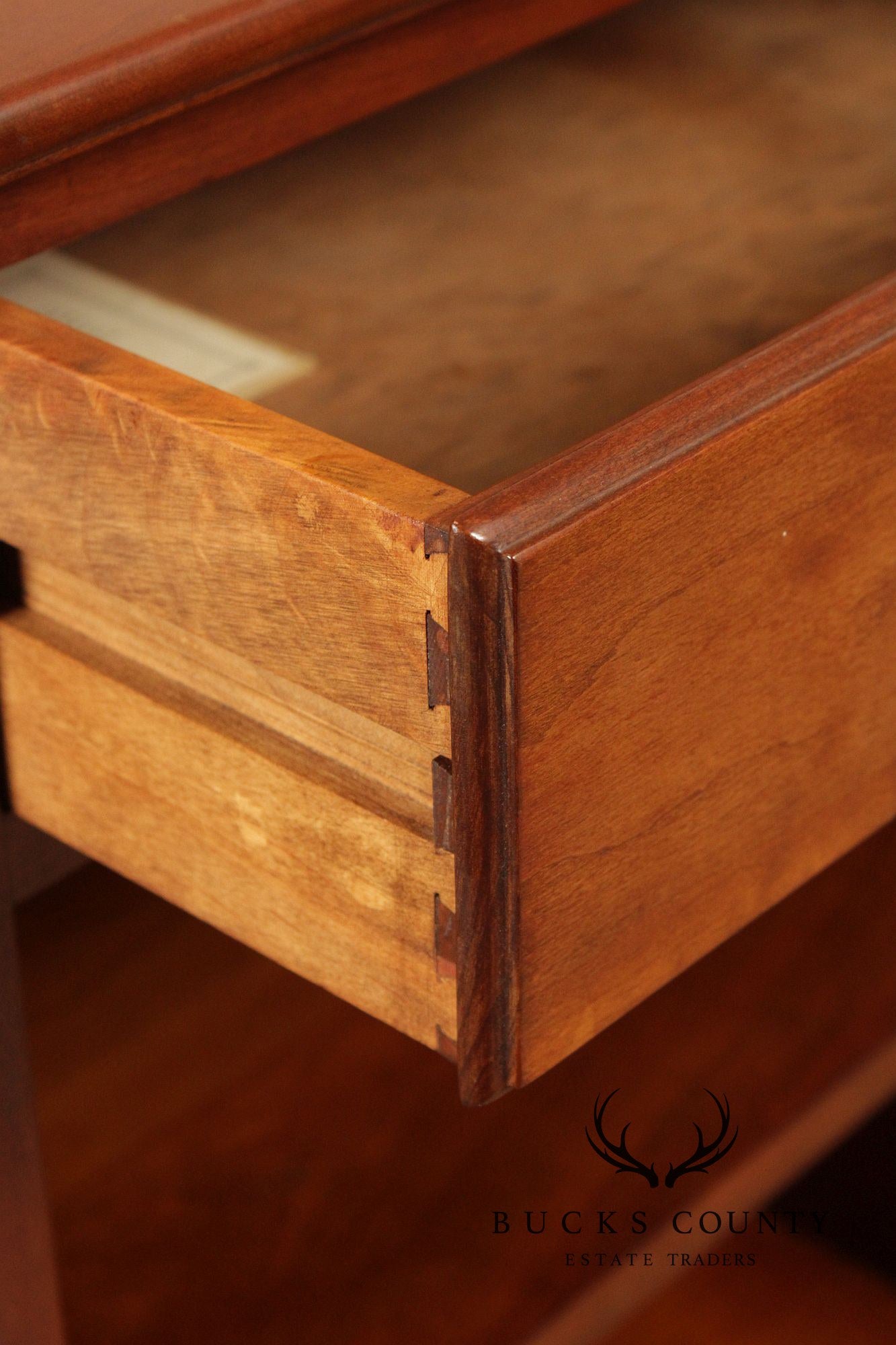 Stickley Cherry Valley Chippendale Style Nightstand