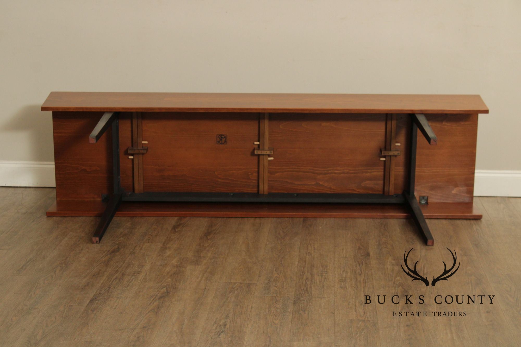 Wayne Kramer Custom Crafted Drop Leaf Harvest Dining table