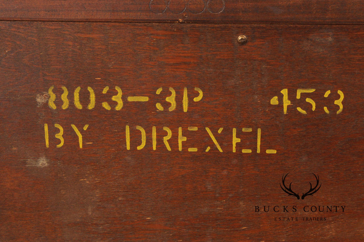 Drexel Wallace Nutting Cherry Colonial Style Sideboard Buffet
