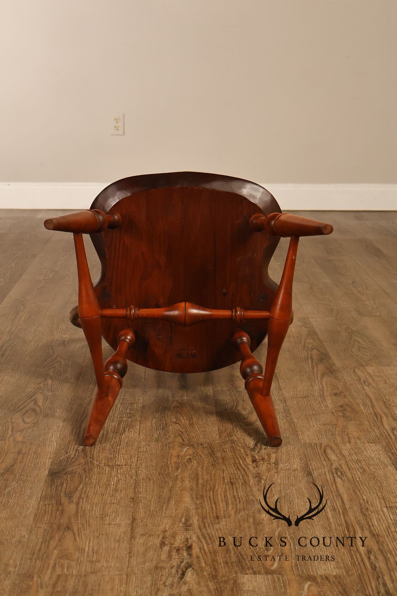 Warren Chairs Works Set of Ten Windsor Dining Chairs