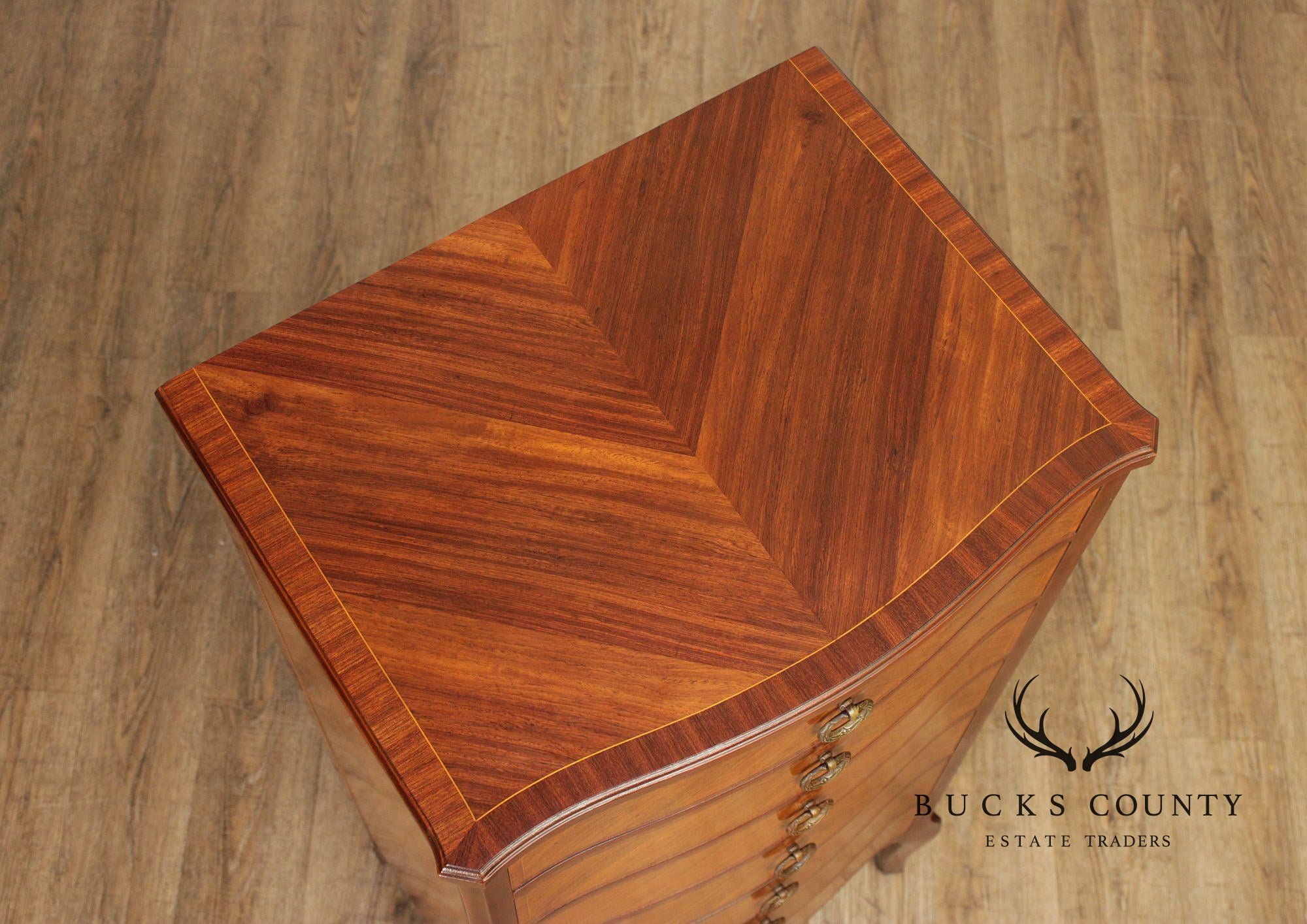 Schmieg & Kotzian Louis XV Style Satinwood Lingerie Chest