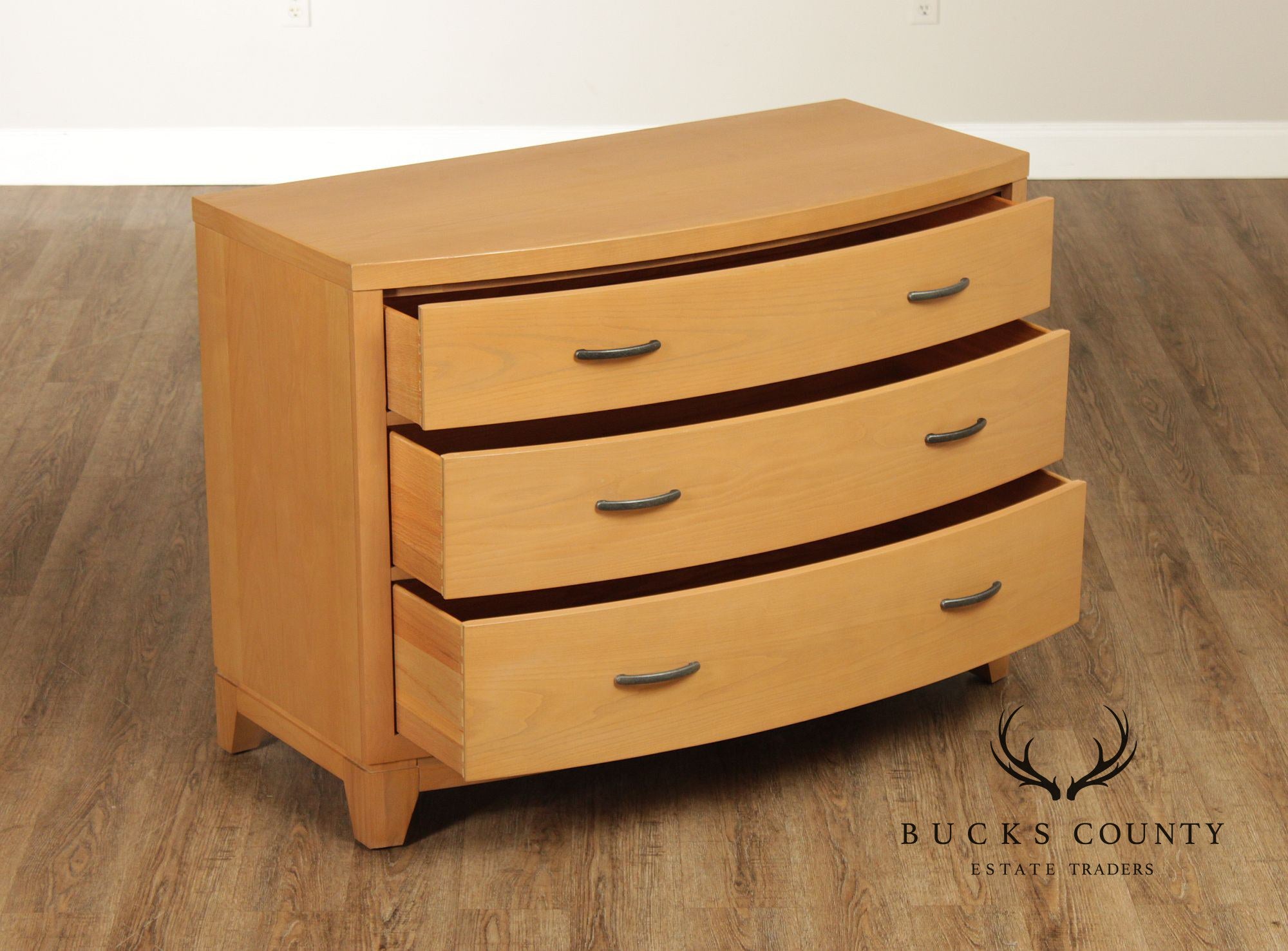 Ethan Allen 'Horizons' Bowfront Chest of Drawers