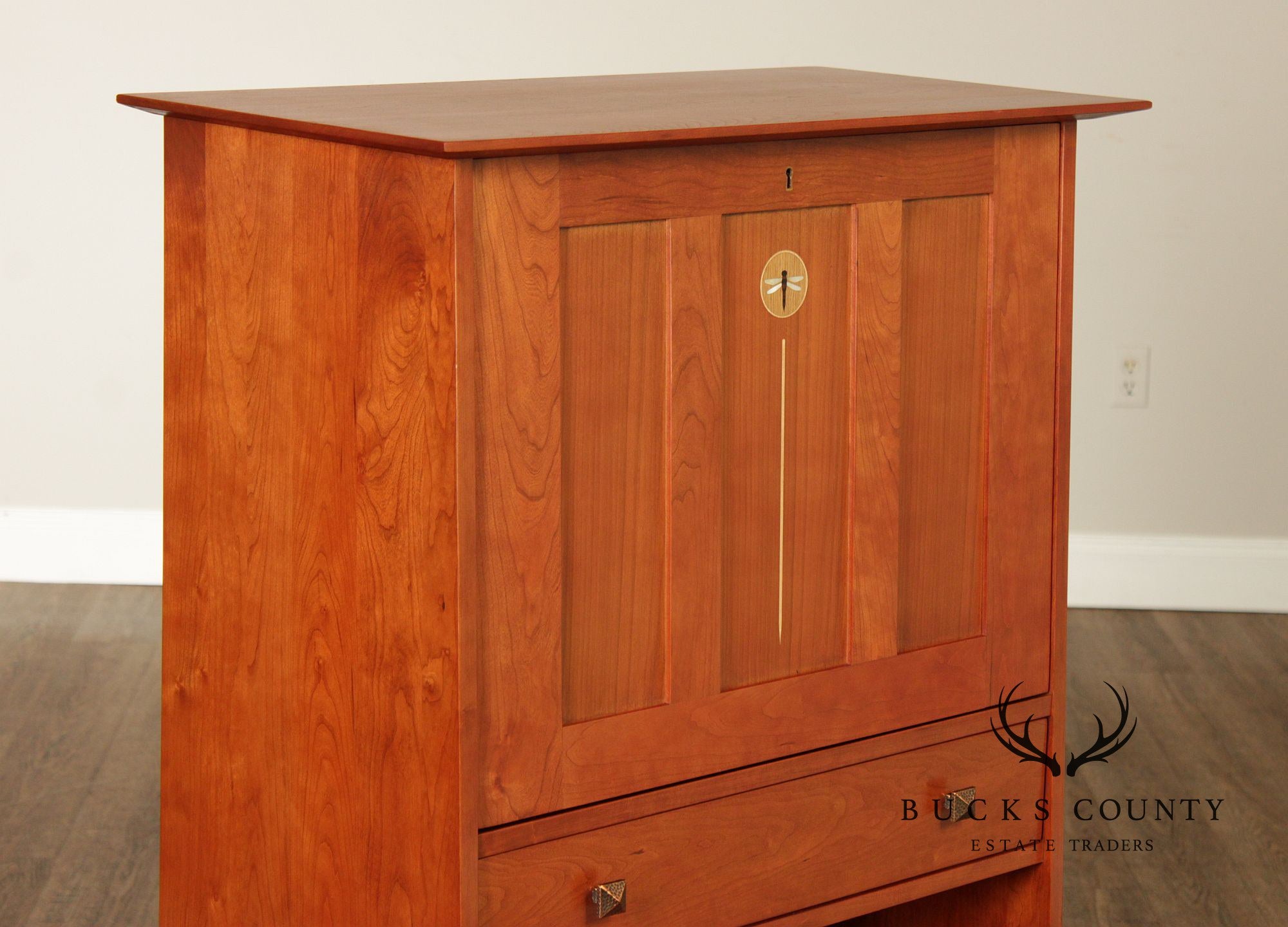 Stickley 2018 Collector Edition Cherry Dragonfly Desk