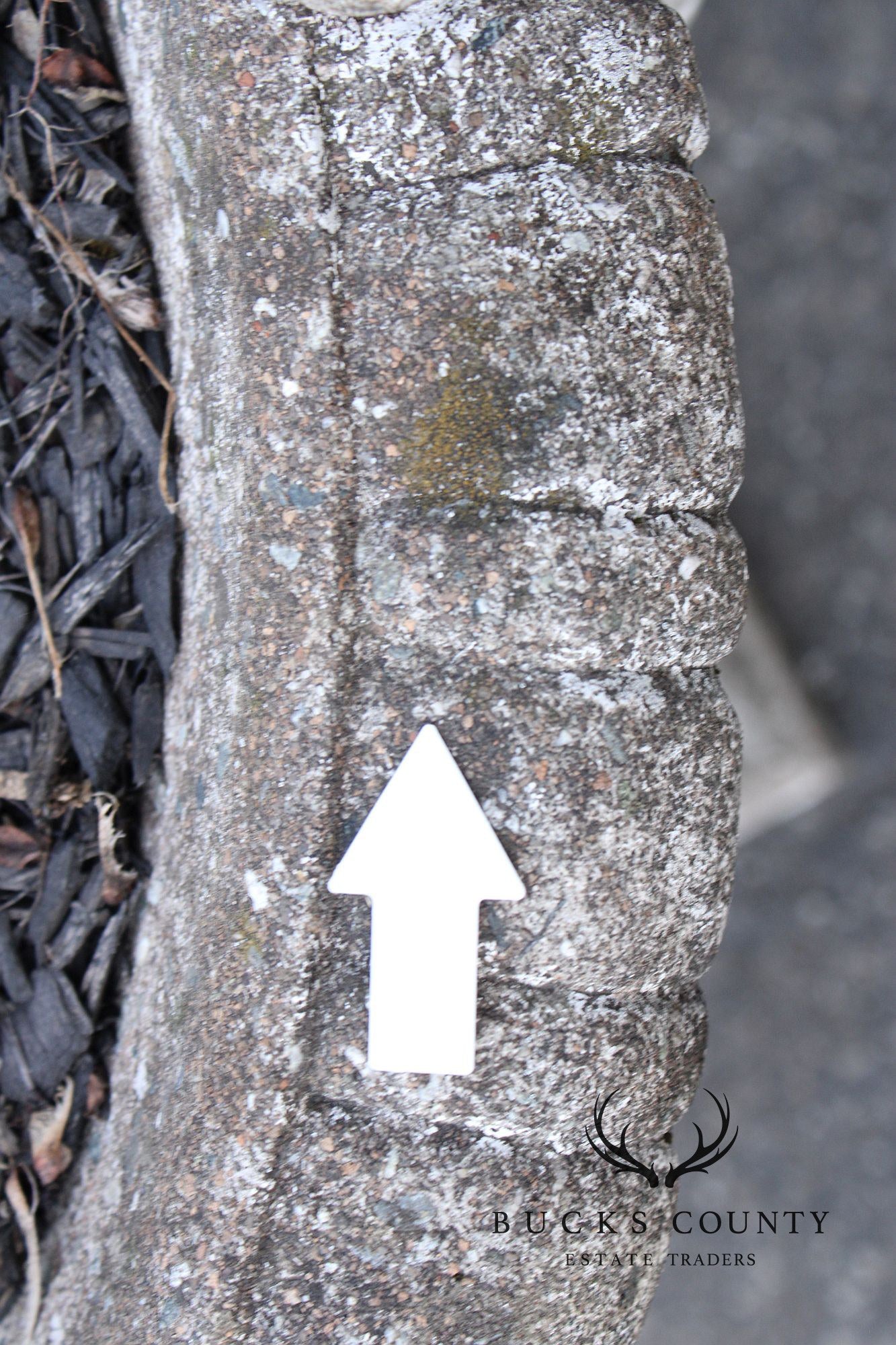 Classical Style Pair of Cast Stone Garden Urns