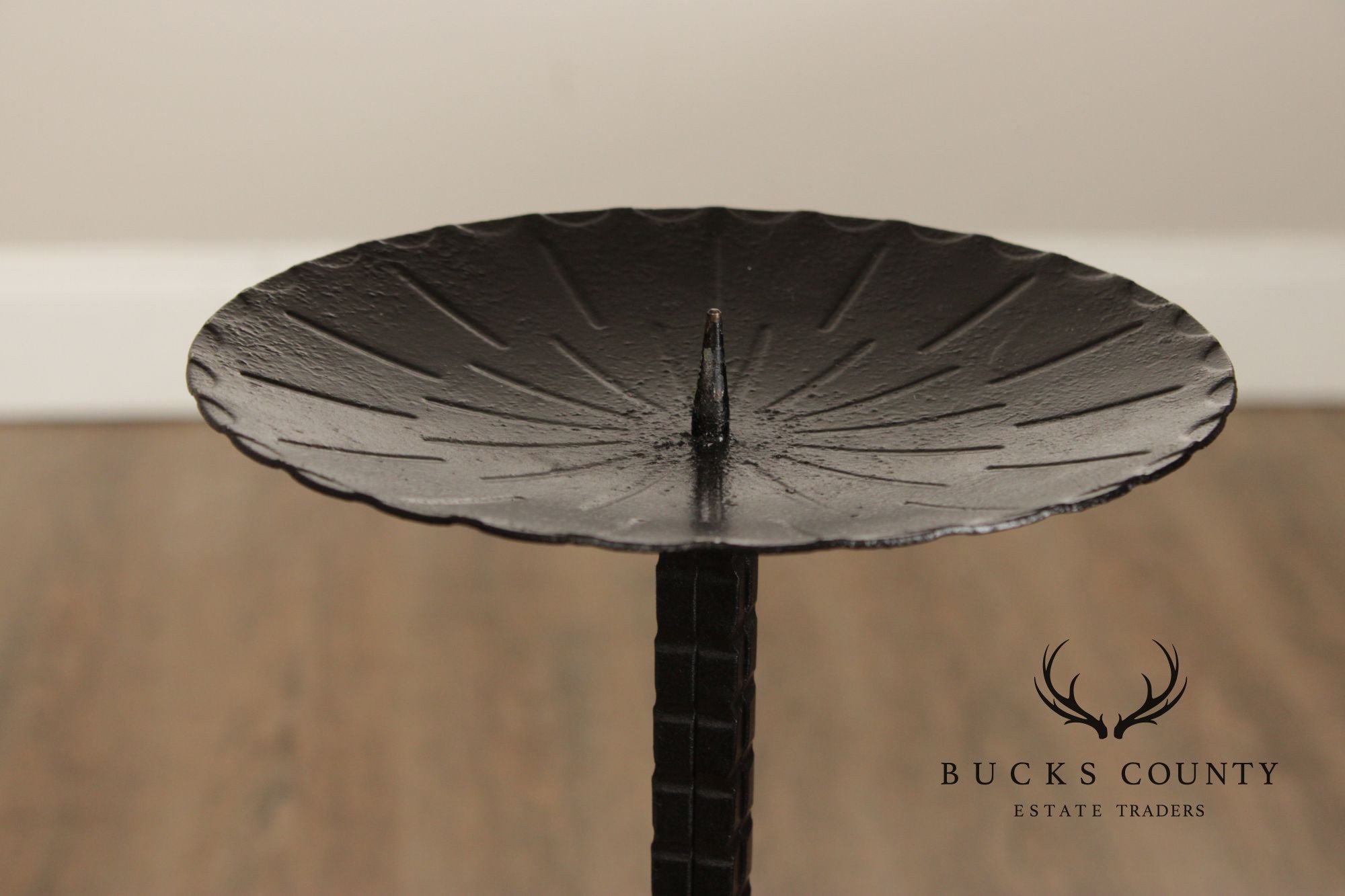 Vintage Wrought Iron Candlestand