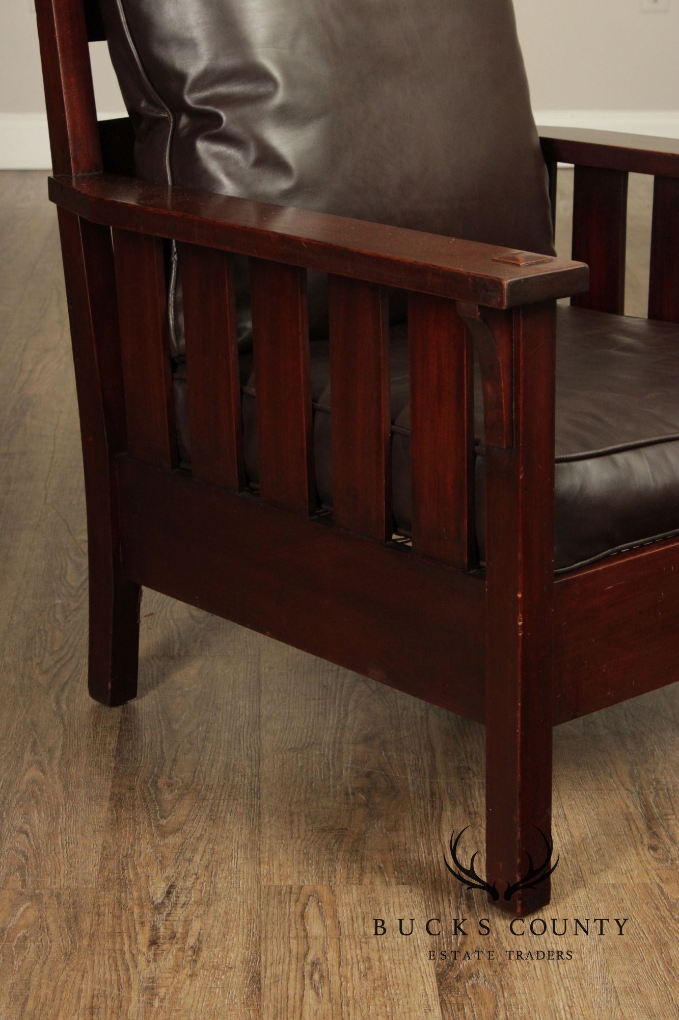 Gustav Stickley Antique Mission Mahogany Armchair