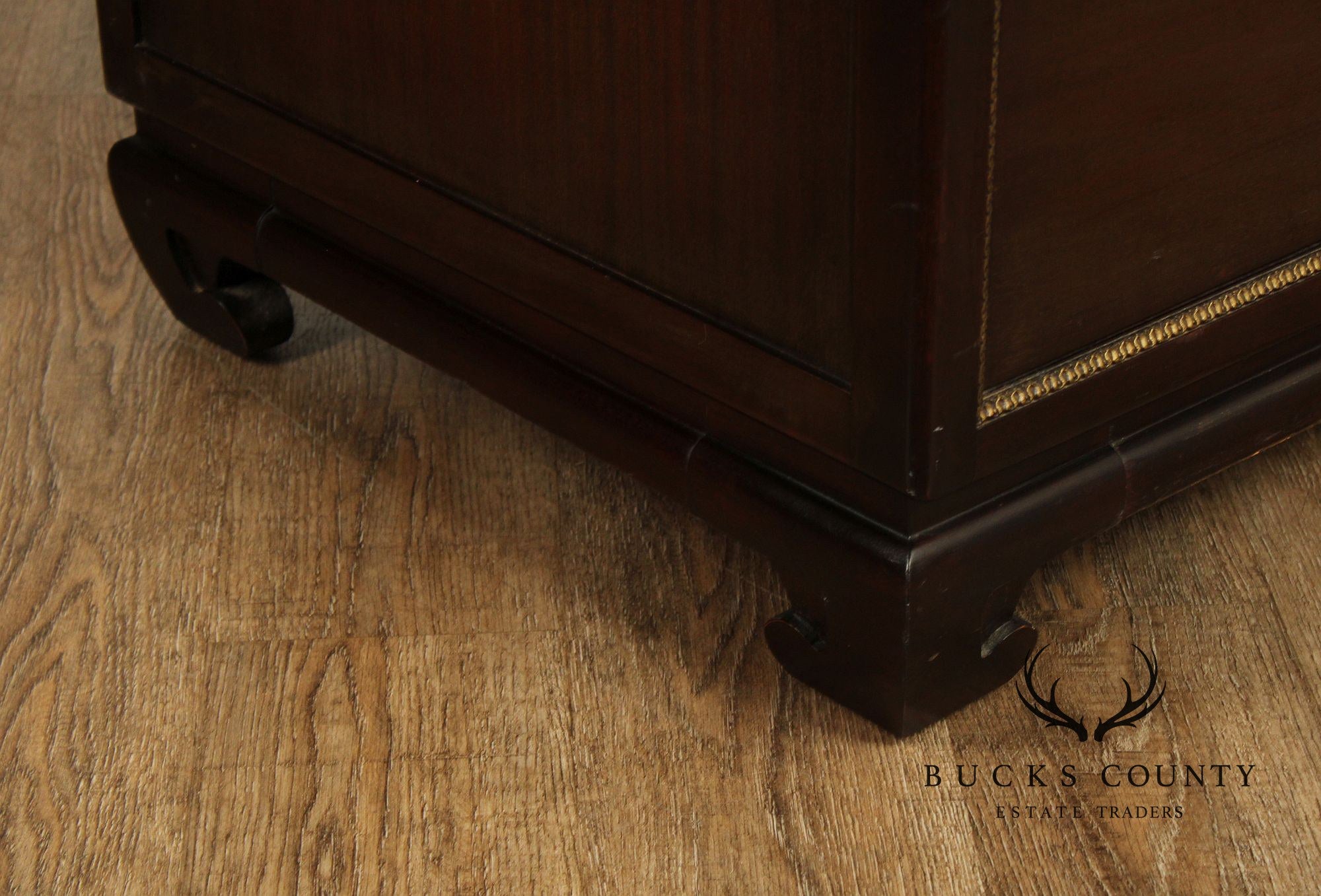 Rway Mid-Century Asian Inspired Mahogany Dresser