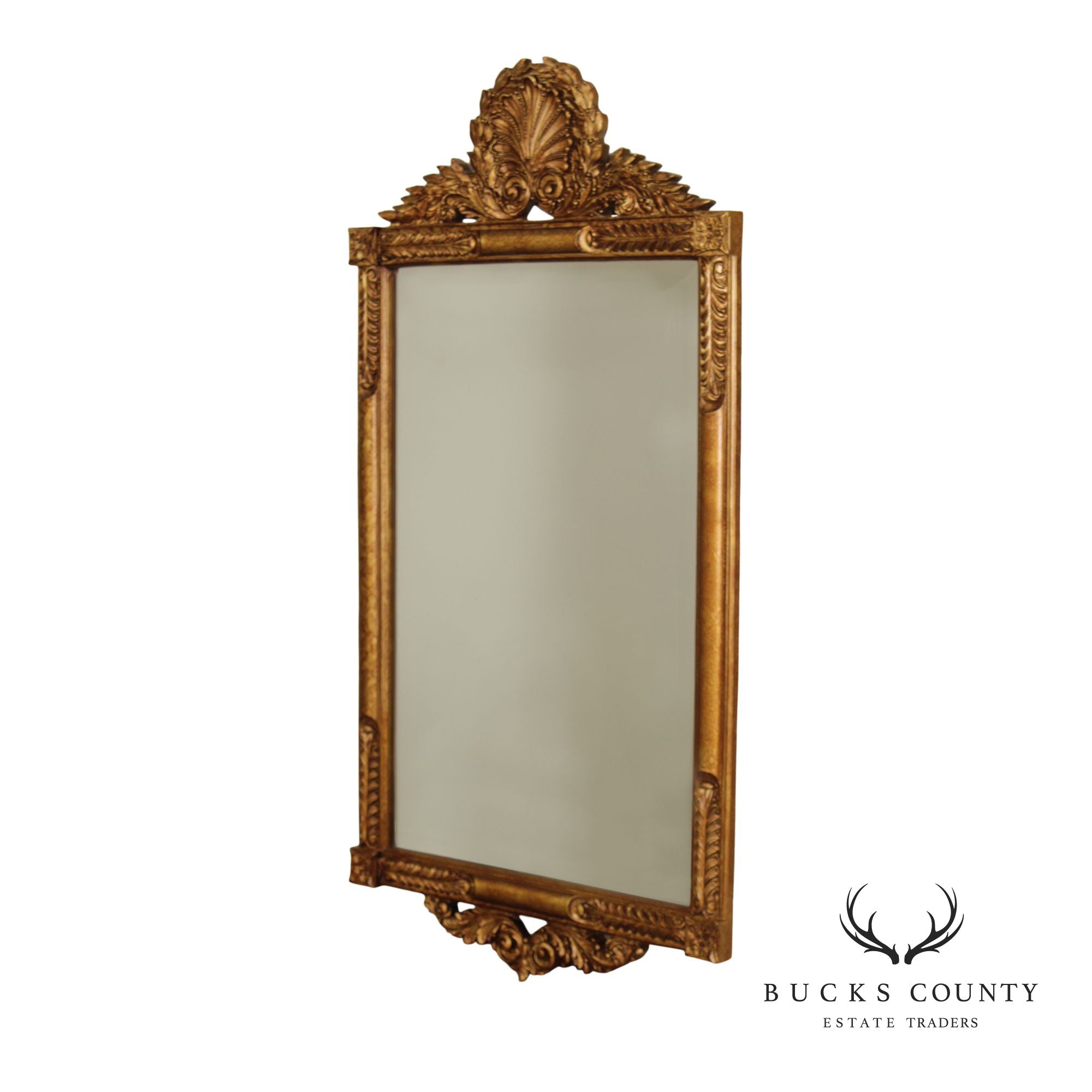 Rococo Style Gilt Carved Wall Mirror