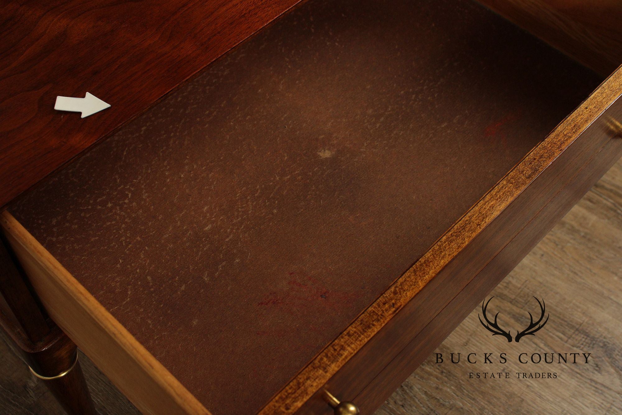 Lane Mid Century Modern Tile Top Walnut Coffee Table